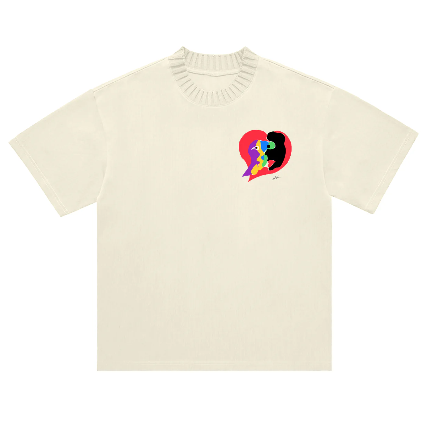 AmaruKhan Hebrews Heavyweight Knitted Round Neck T-Shirt - Image 6