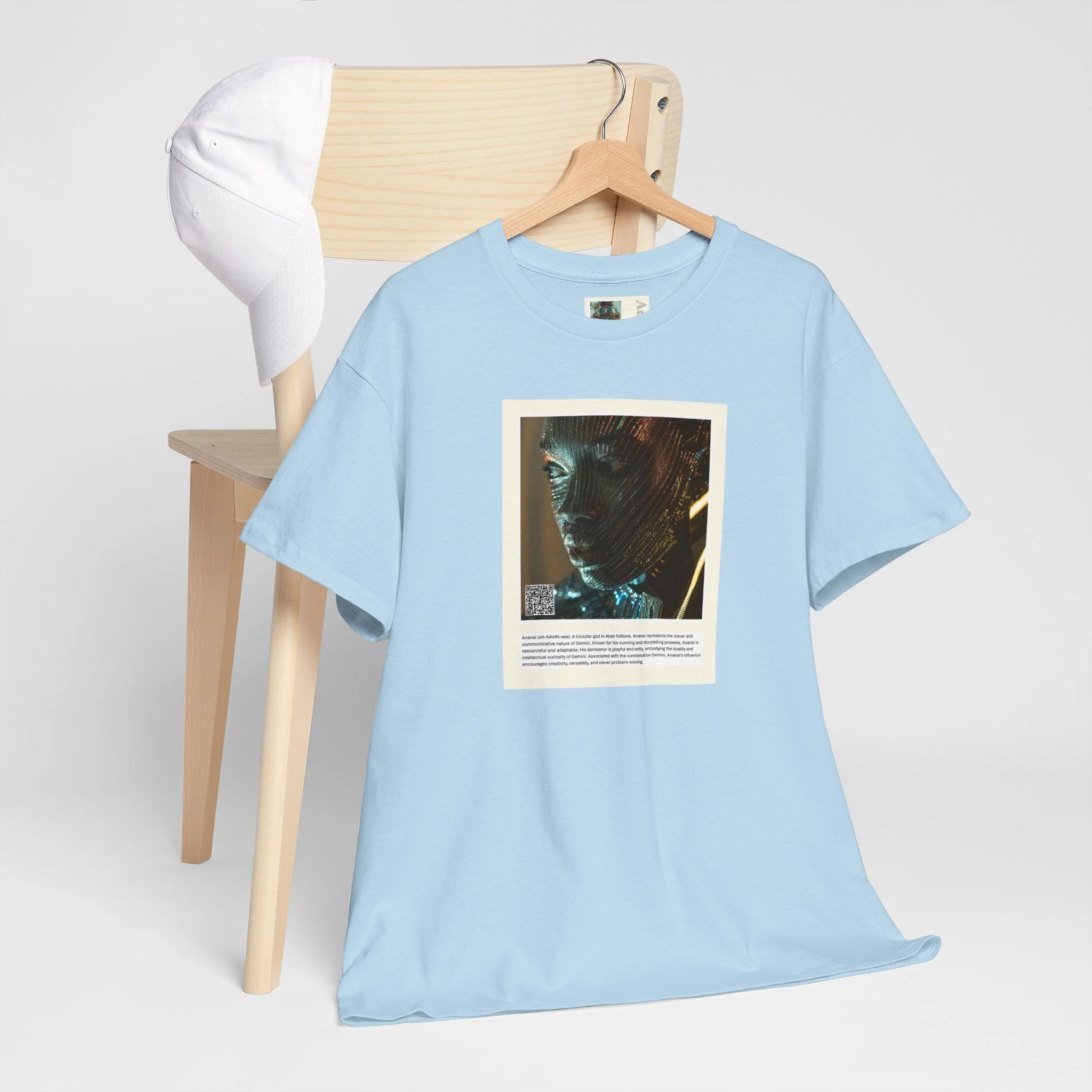 Anansi Aziza & Fae Unisex Heavy Cotton Tee - Image 42