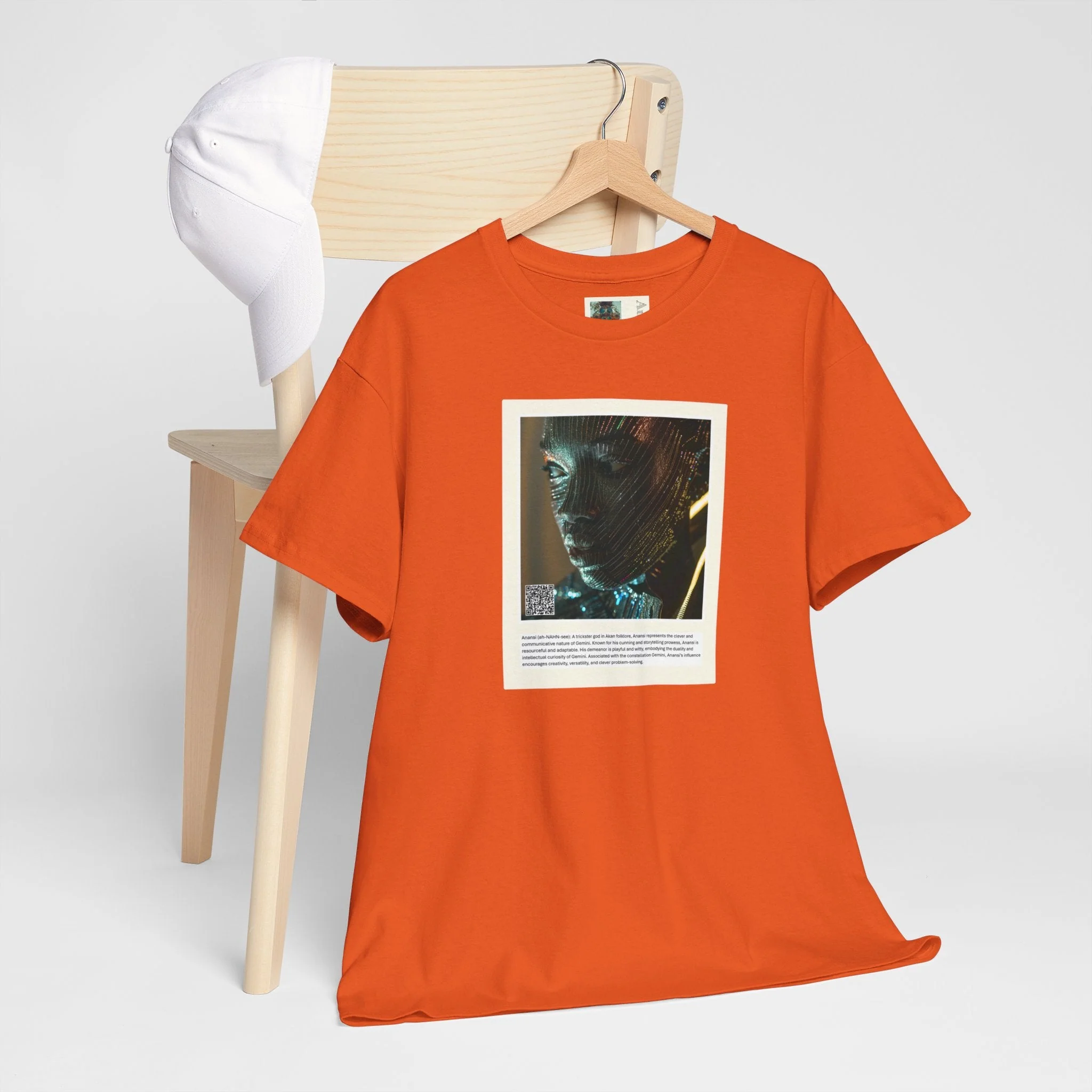 Anansi Aziza & Fae Unisex Heavy Cotton Tee - Image 66