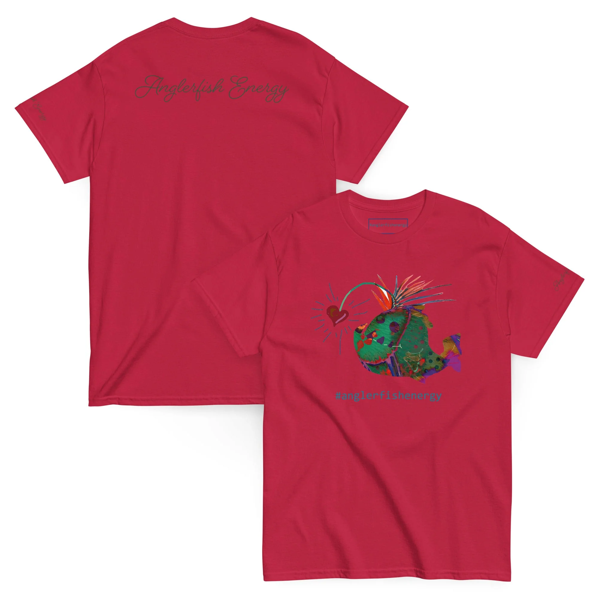 #AnglerFish Energy Unisex Classic Tee - Image 15
