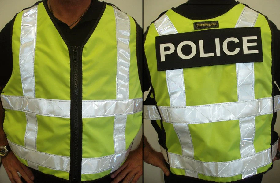ANSI Class 2 High Visibility Adjustable Vest - Image 2