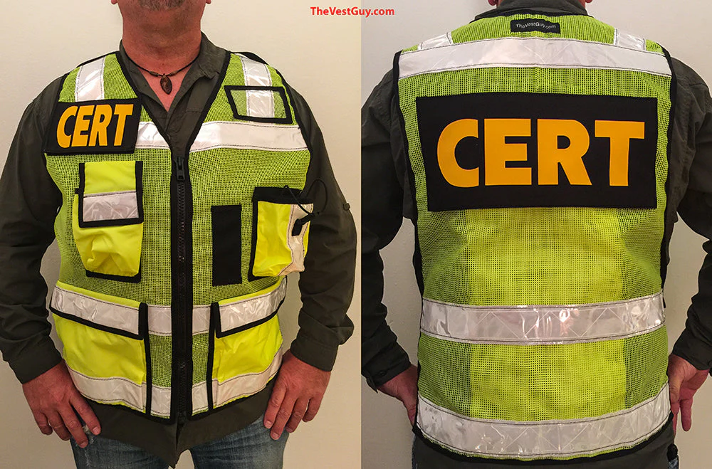 ANSI II CERT High Visibility Vest - Image 3