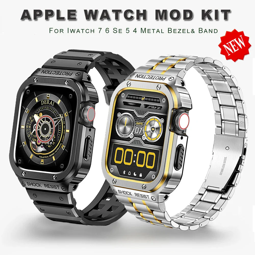 Apple Watch Band+Case 44MM, 45MM, 49MM