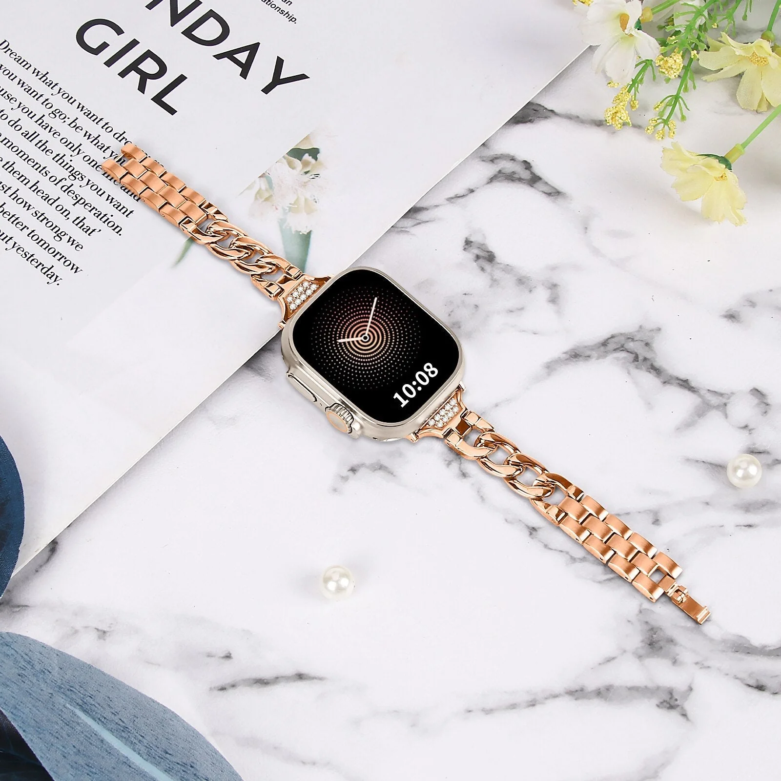 Apple Watch Diamond Strap/Brecelet Series 11/10/9/8/7/6/5/4/ SE / Ultra 1/2/3 - Image 6