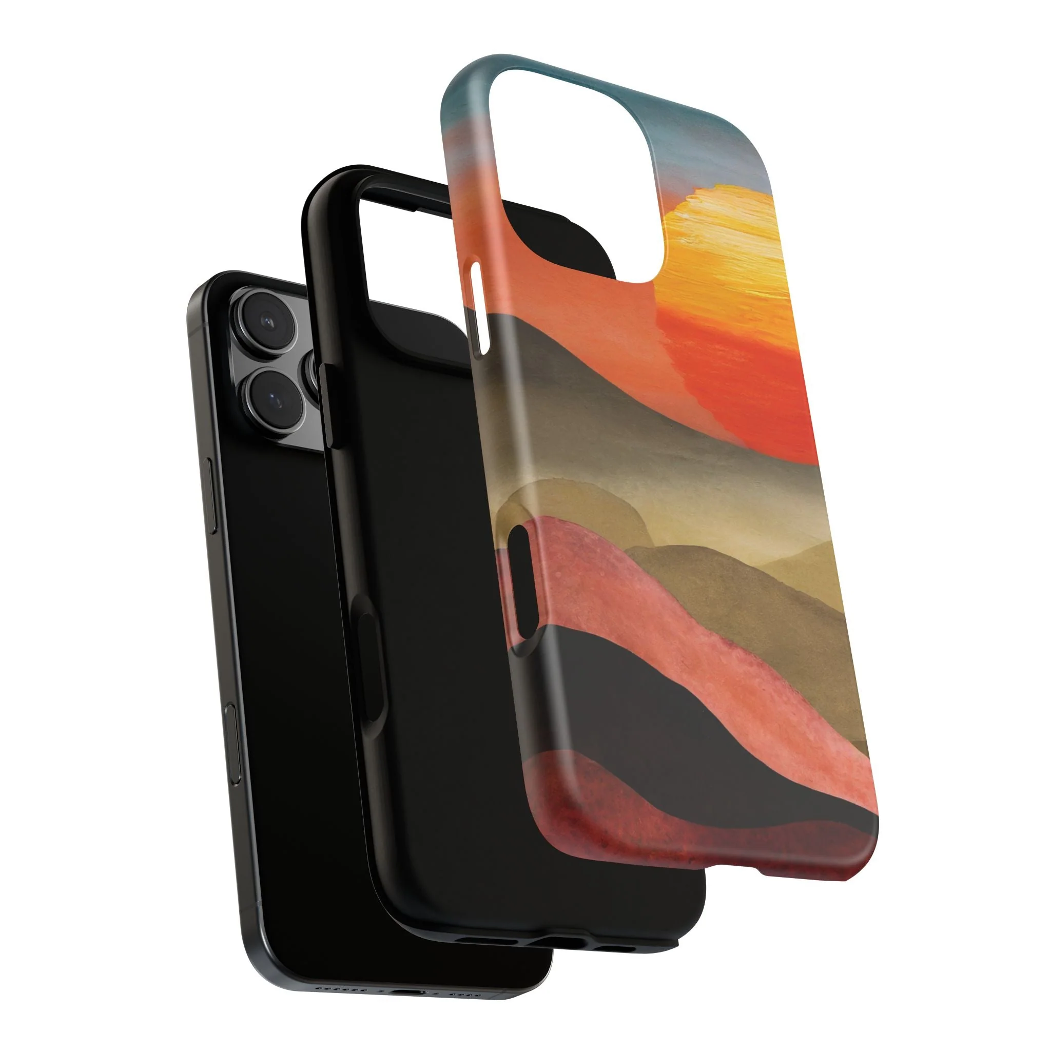 Artistic Sunset Tough Phone Case - Image 105
