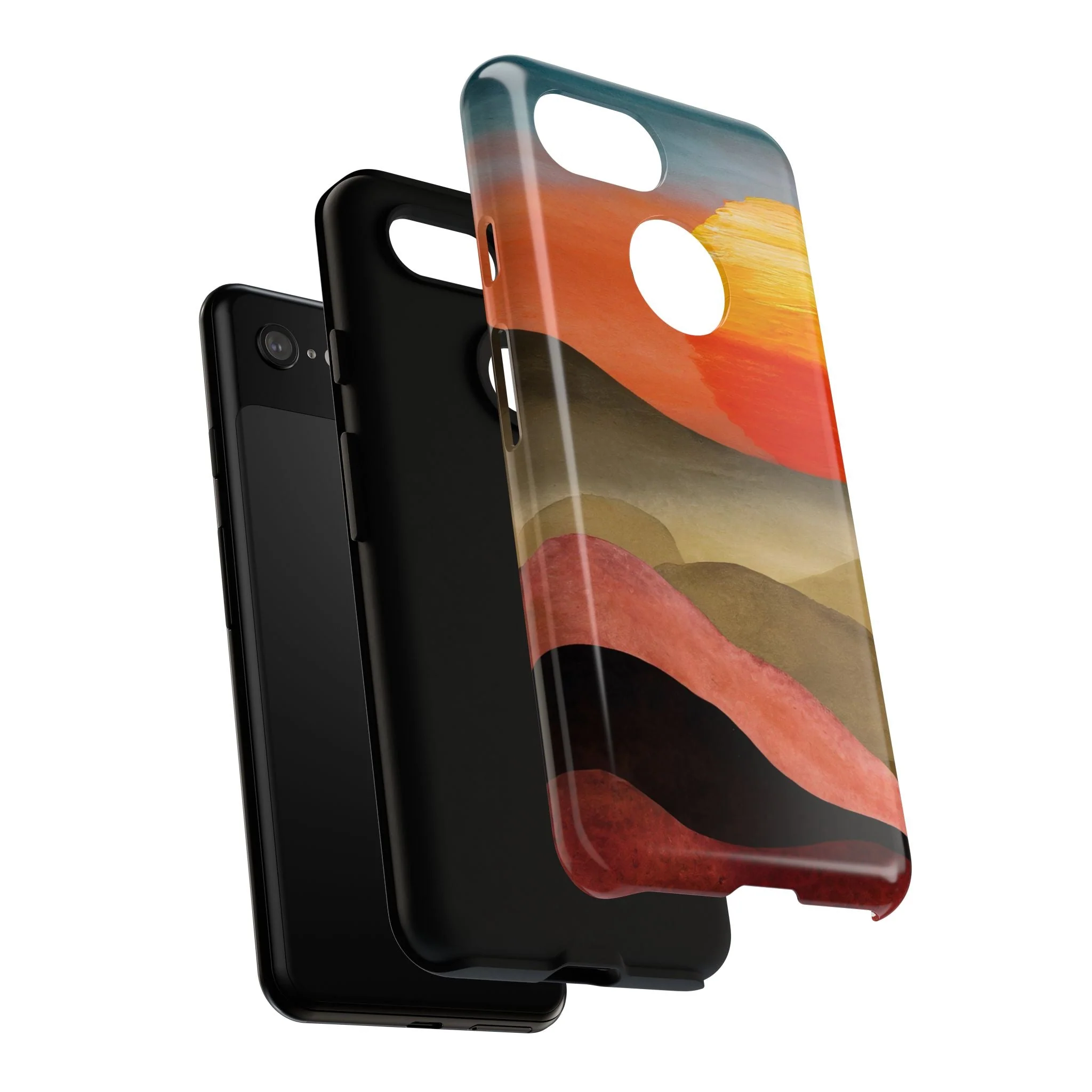Artistic Sunset Tough Phone Case - Image 112