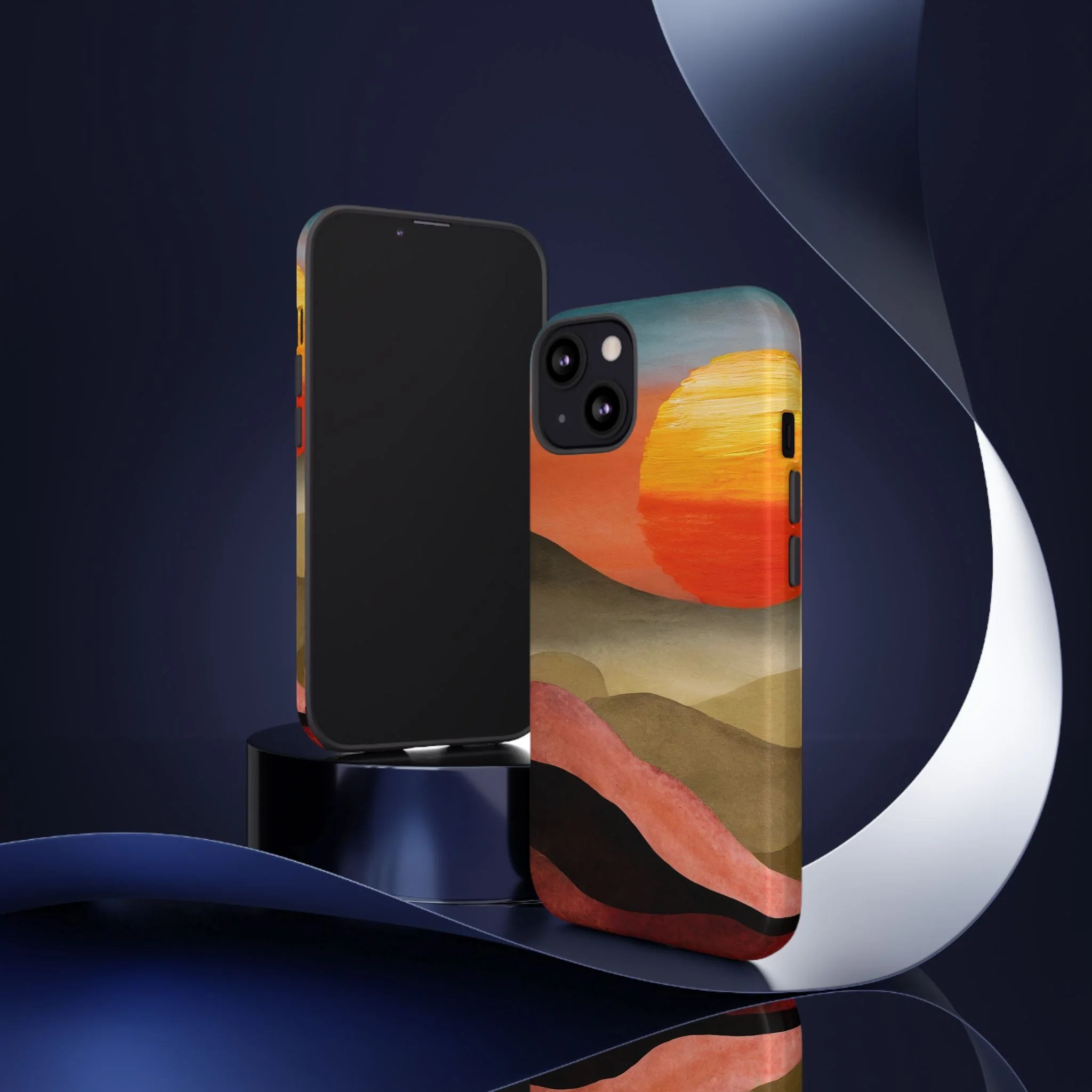 Artistic Sunset Tough Phone Case - Image 49