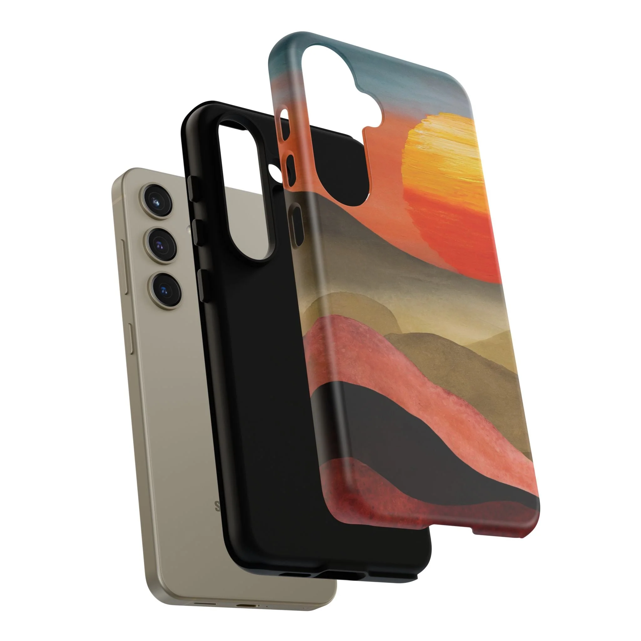 Artistic Sunset Tough Phone Case - Image 82
