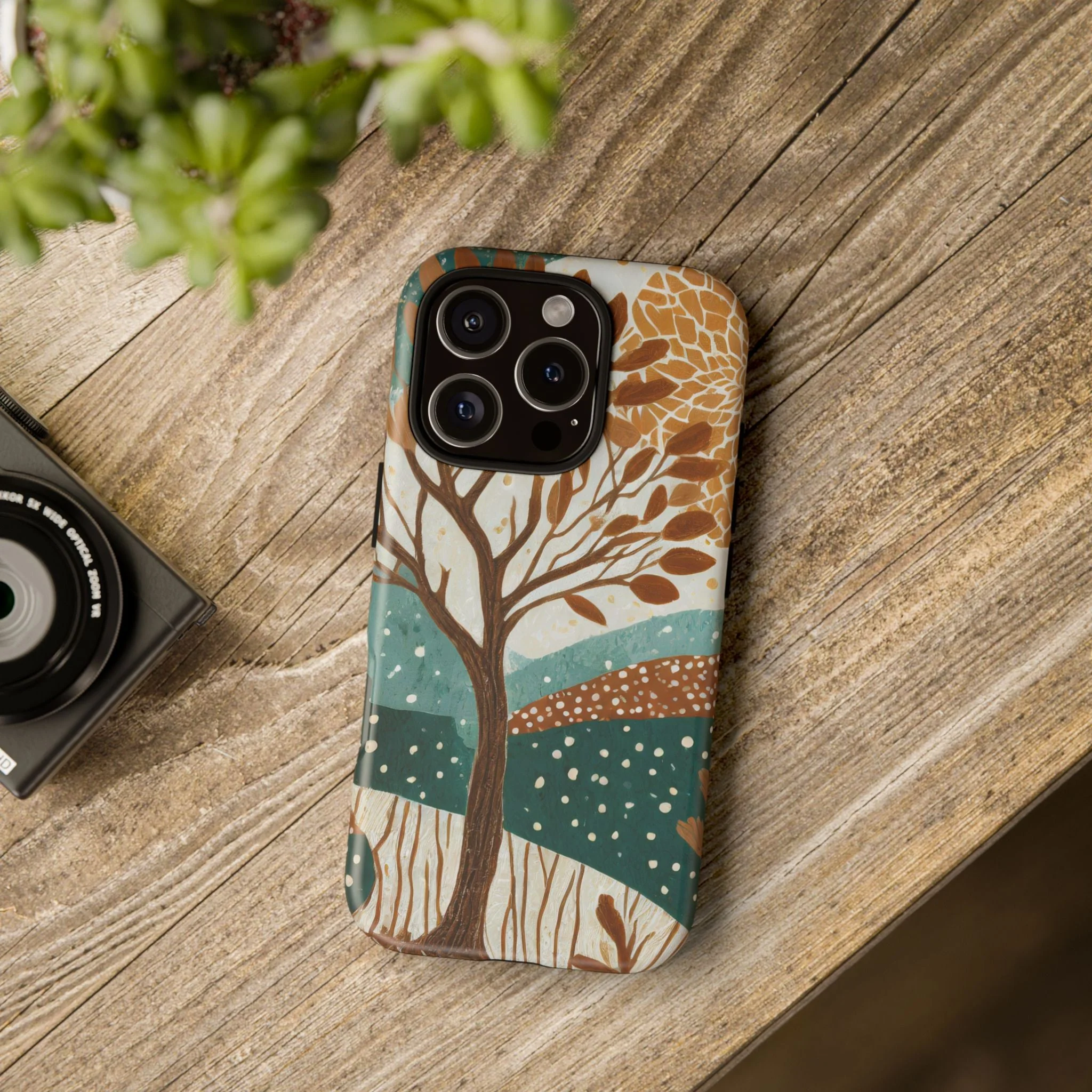 Artistic Tree Tough Phone Case - Image 98
