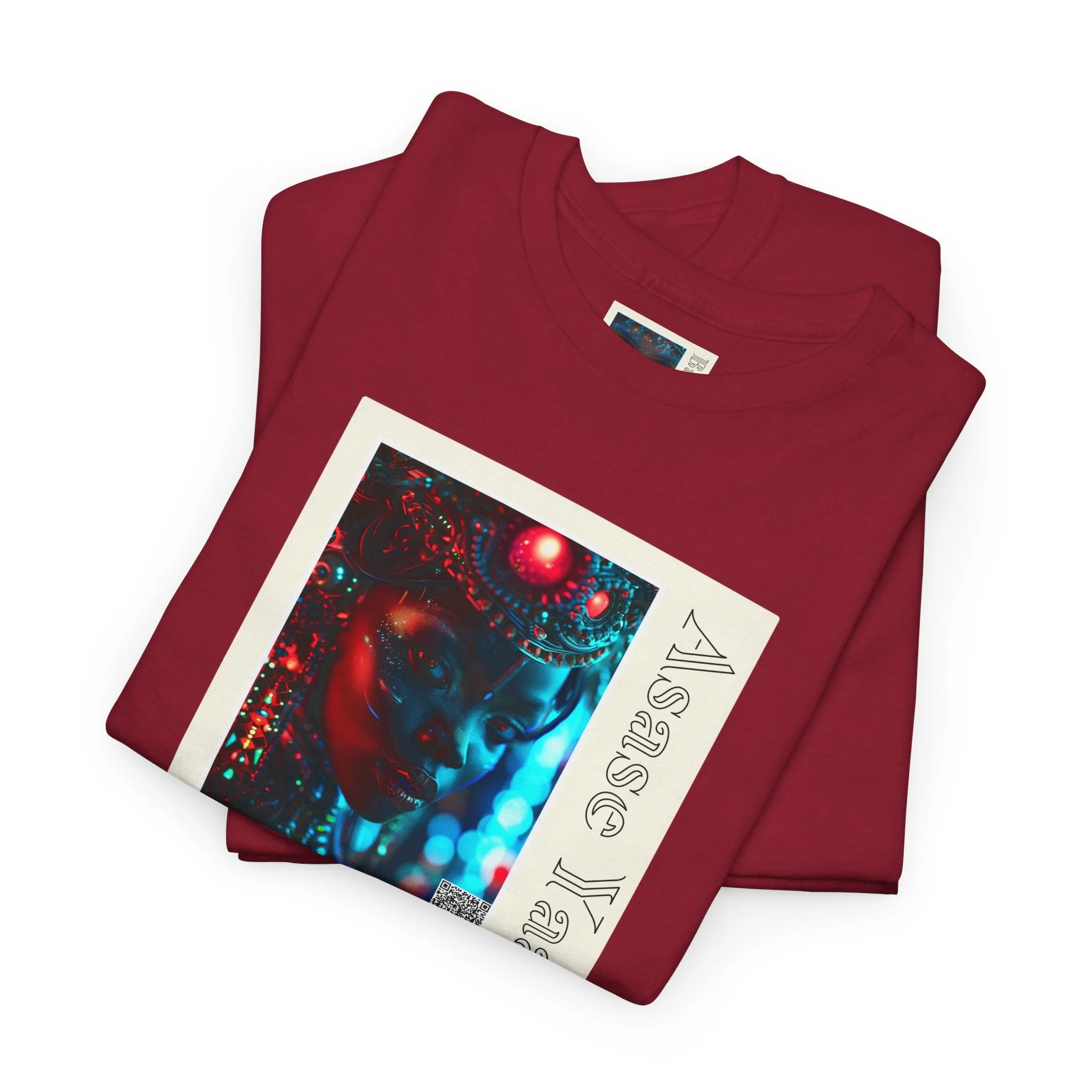 Asase Yaa Aziza & Fae Unisex Heavy Cotton Tee - Image 107