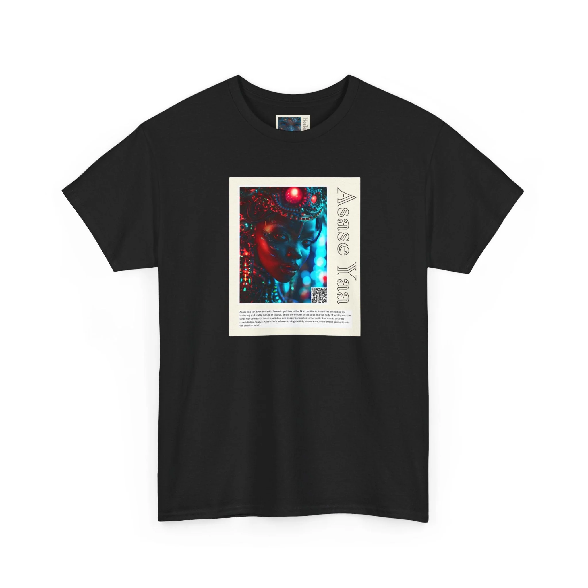 Asase Yaa Aziza & Fae Unisex Heavy Cotton Tee - Image 15