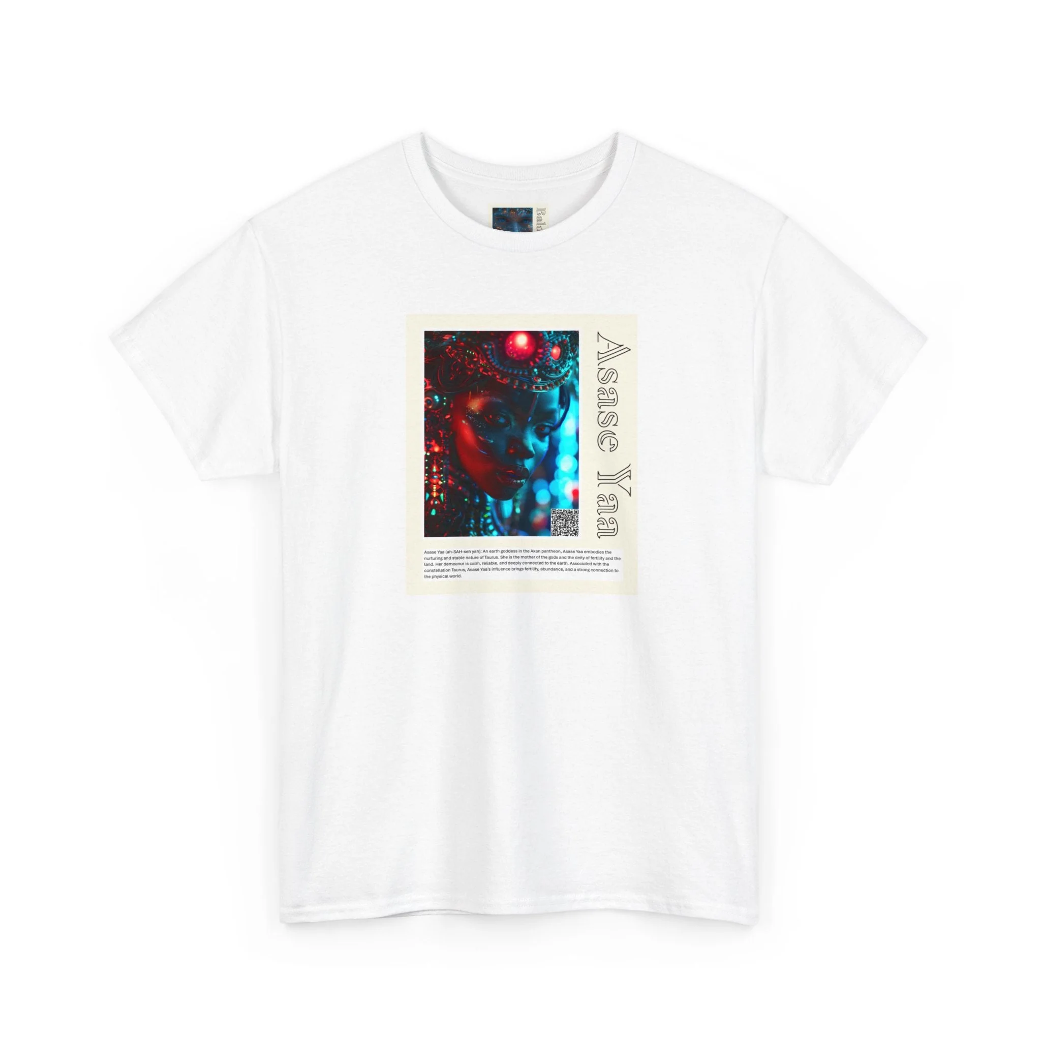 Asase Yaa Aziza & Fae Unisex Heavy Cotton Tee - Image 87