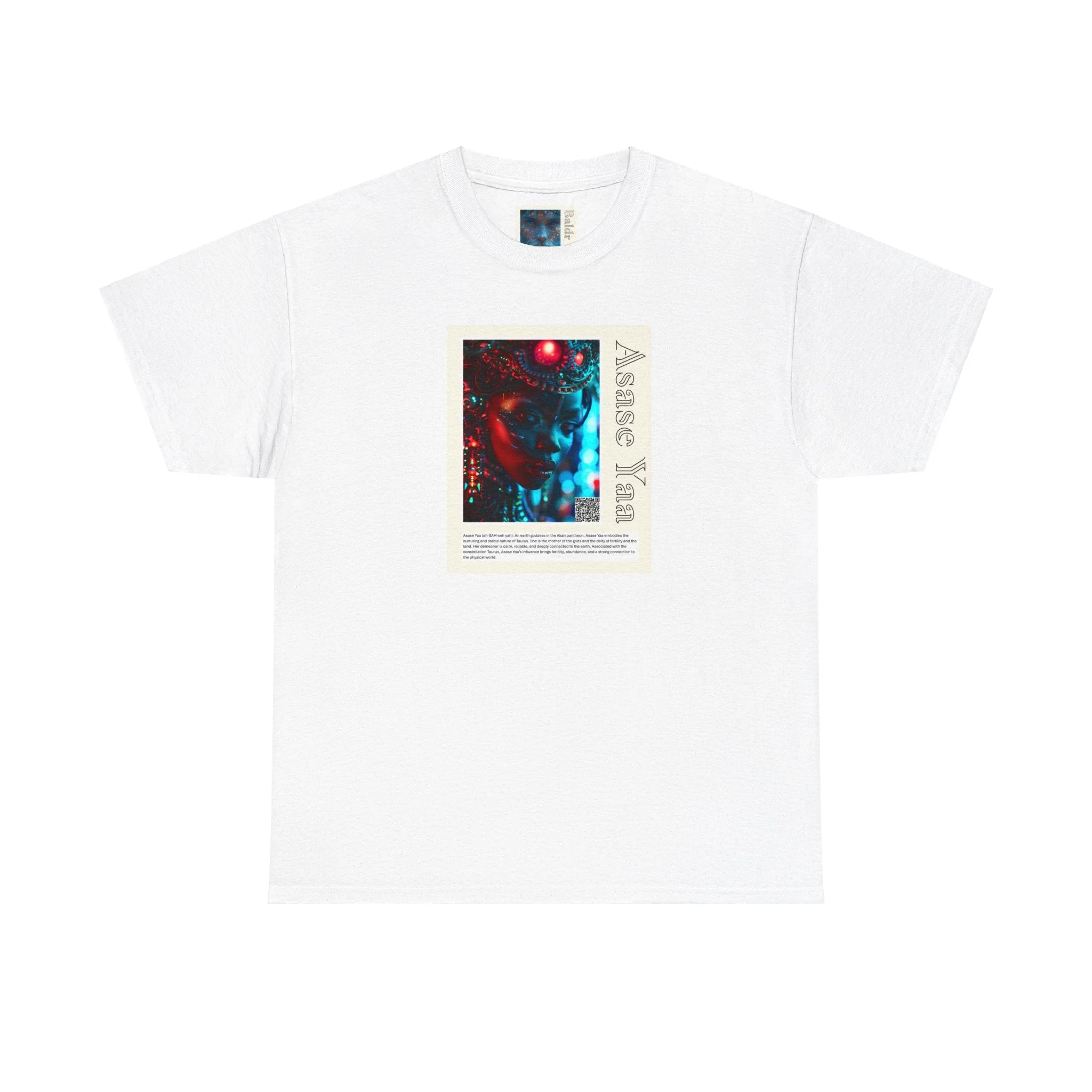 Asase Yaa Aziza & Fae Unisex Heavy Cotton Tee - Image 9