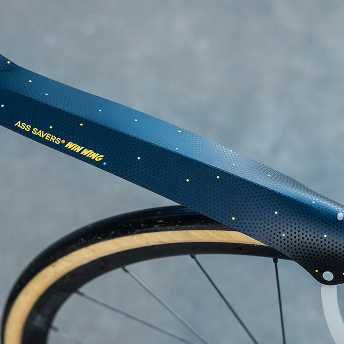 Ass Savers Win Wing Road Rear Mudguard w/ Grey Wishbone - Image 9
