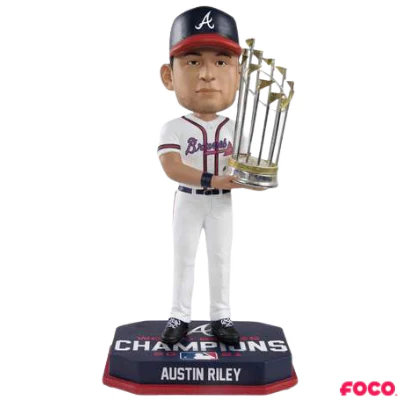 Atlanta Braves 2021 World Series Champions Bobbleheads - Image 4