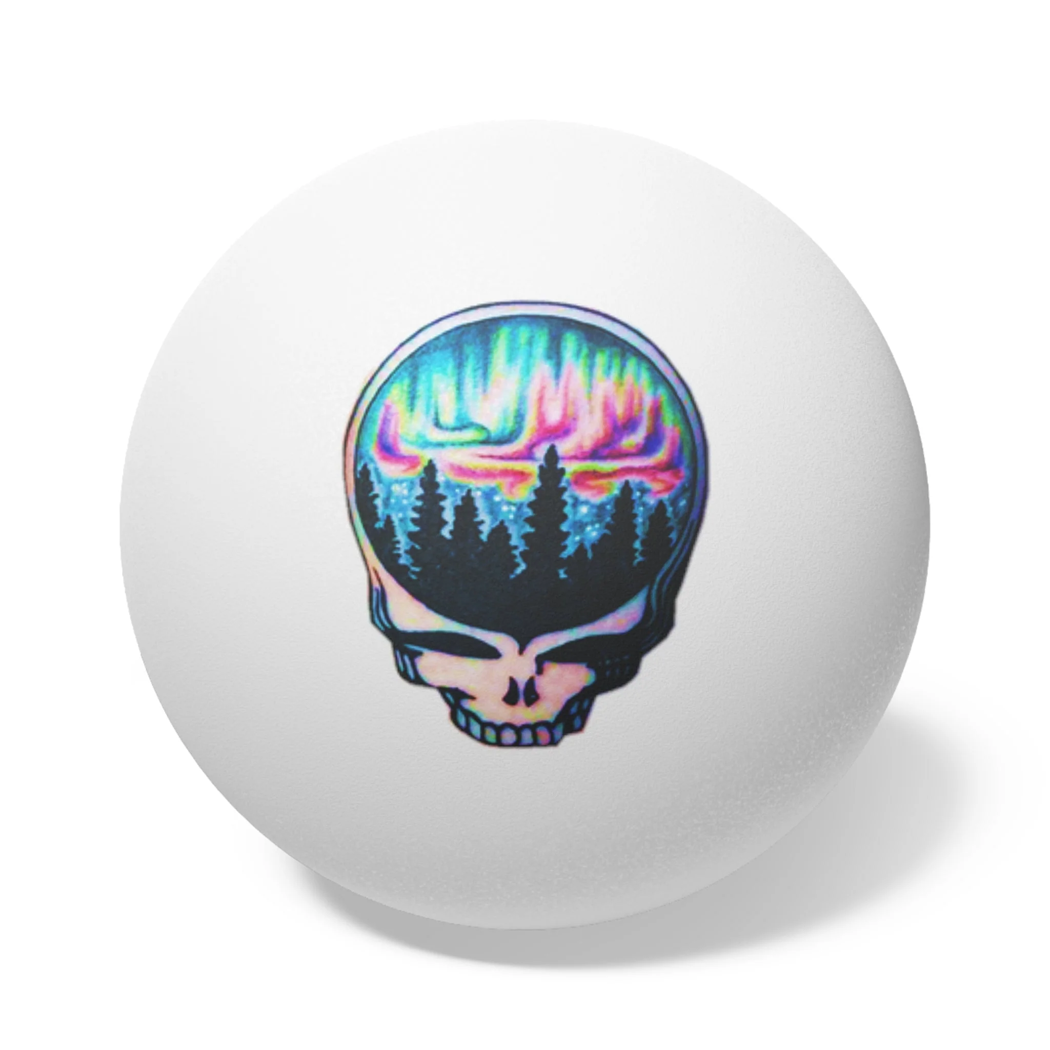 Aurora Borealis 6 pack Ping Pong Balls - Image 3