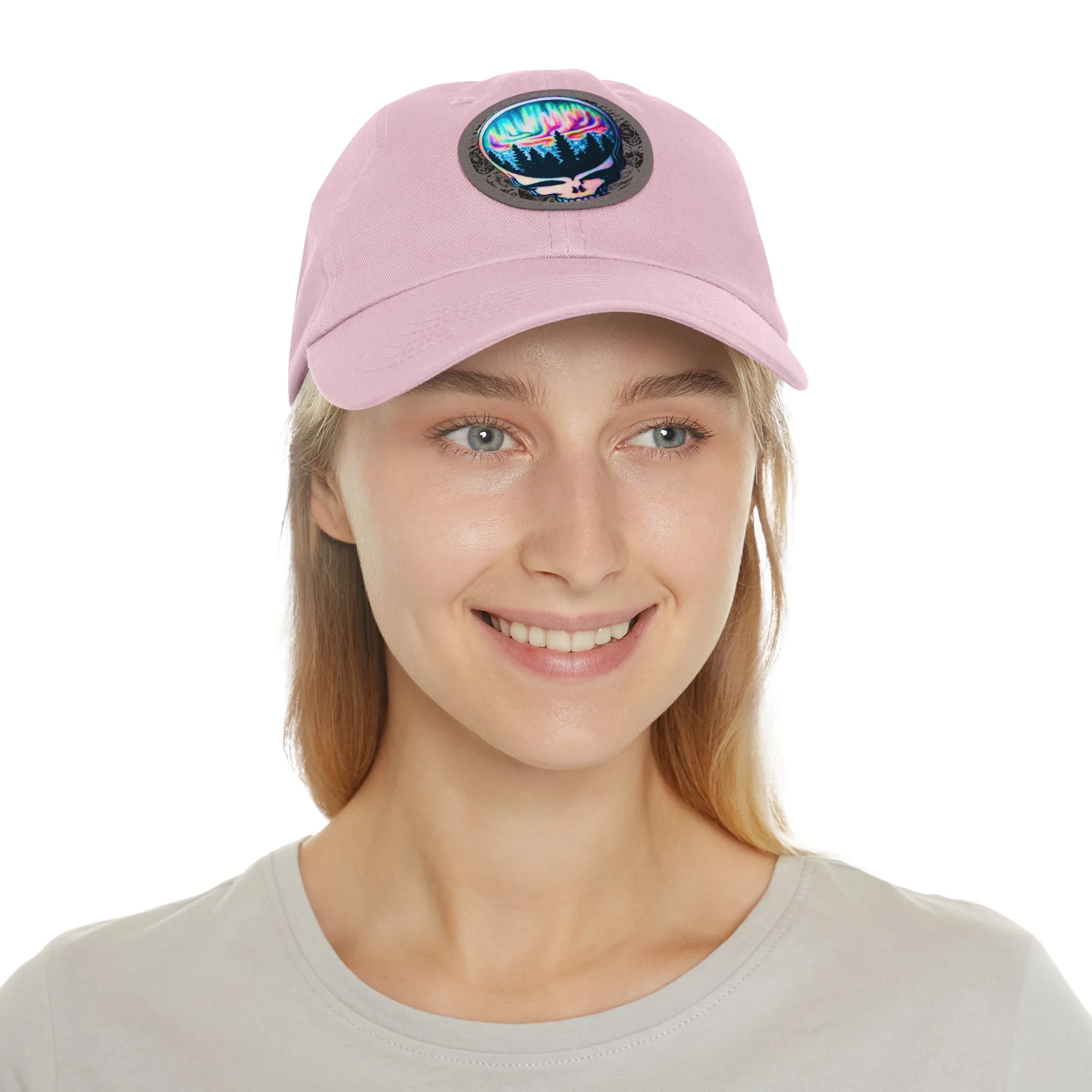Aurora Borealis Leather Patch Cap - Image 16