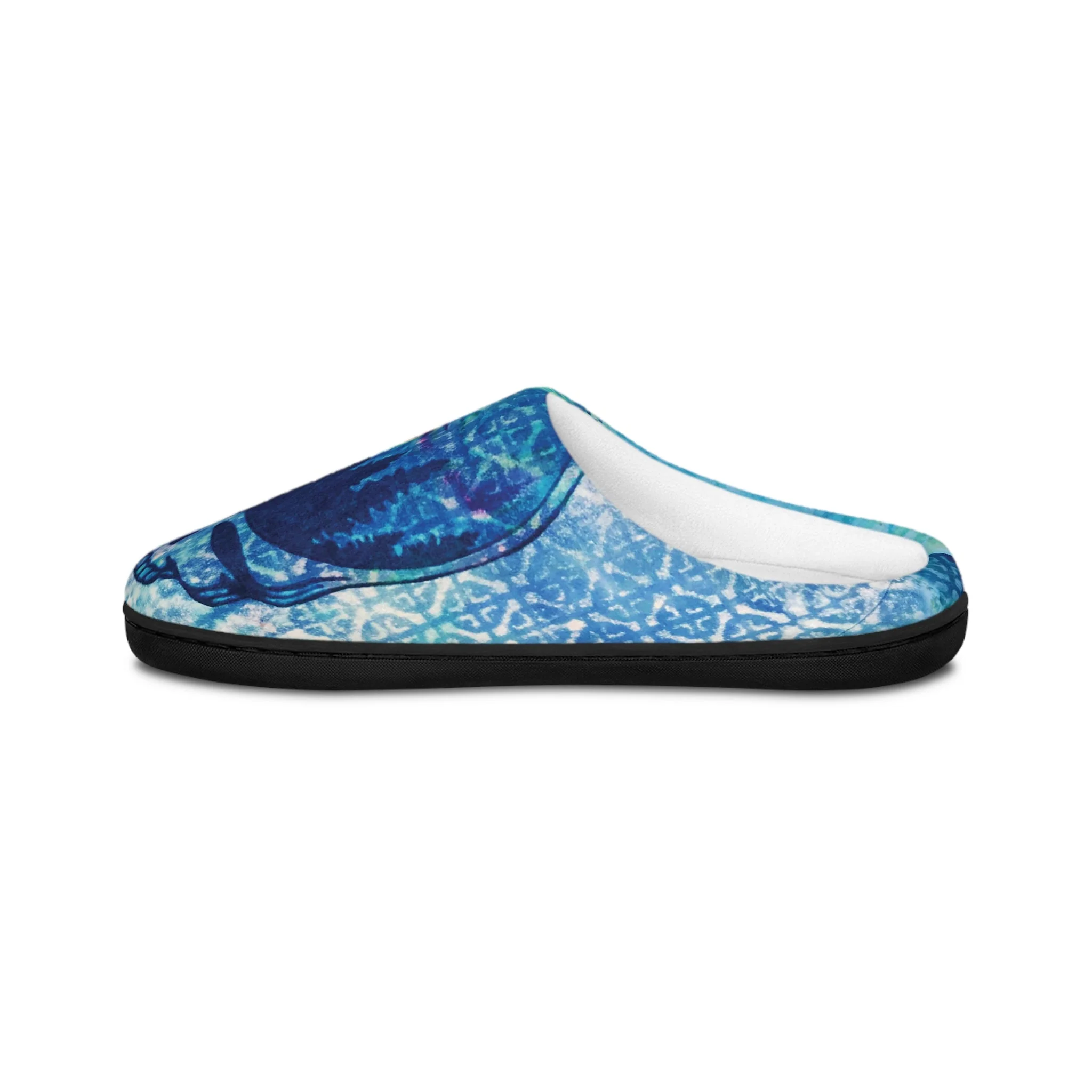 Aurora Borealis Skull Men's Slippers - Image 3