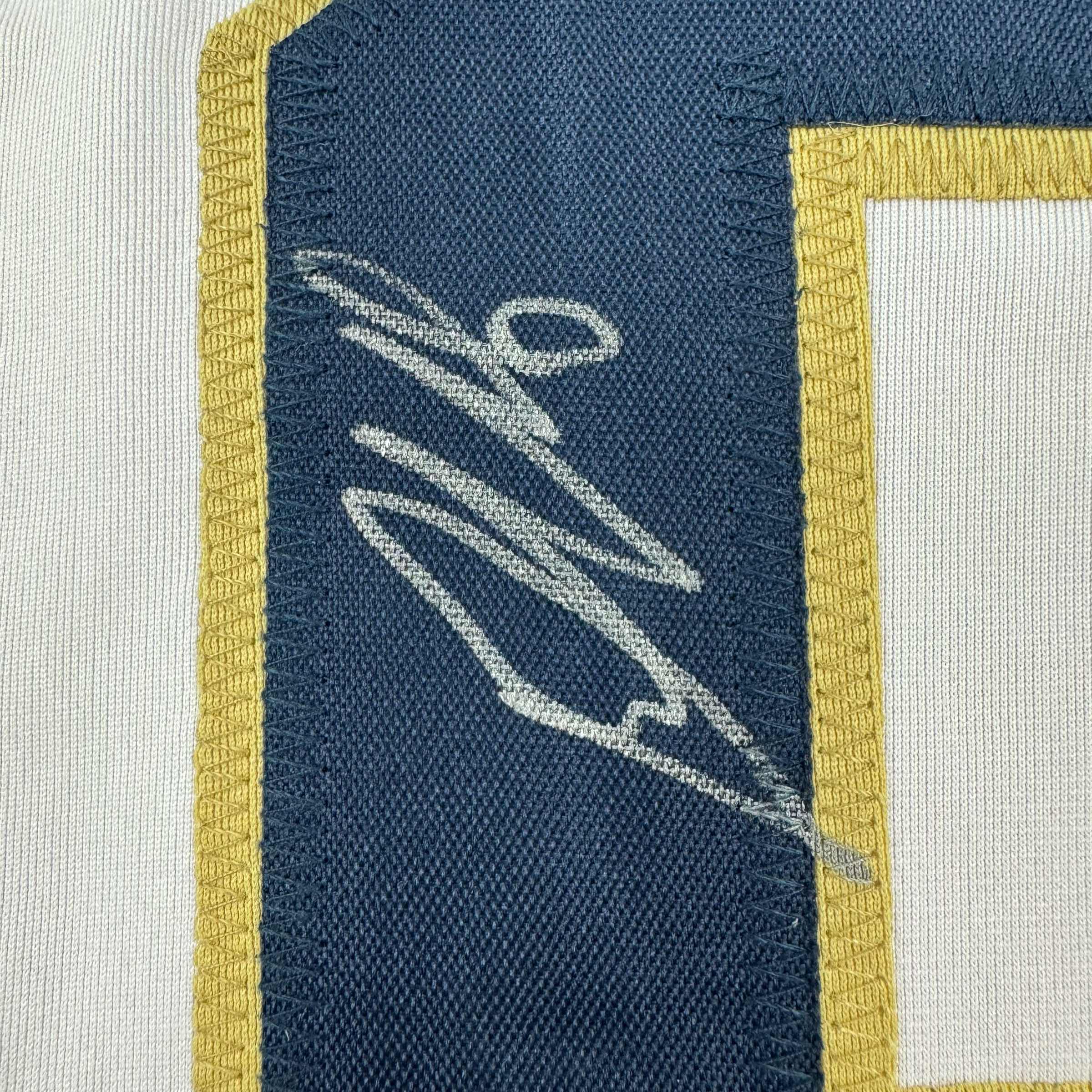 Autographed/Signed Aleksander Barkov Florida White Hockey Jersey JSA COA - Image 3