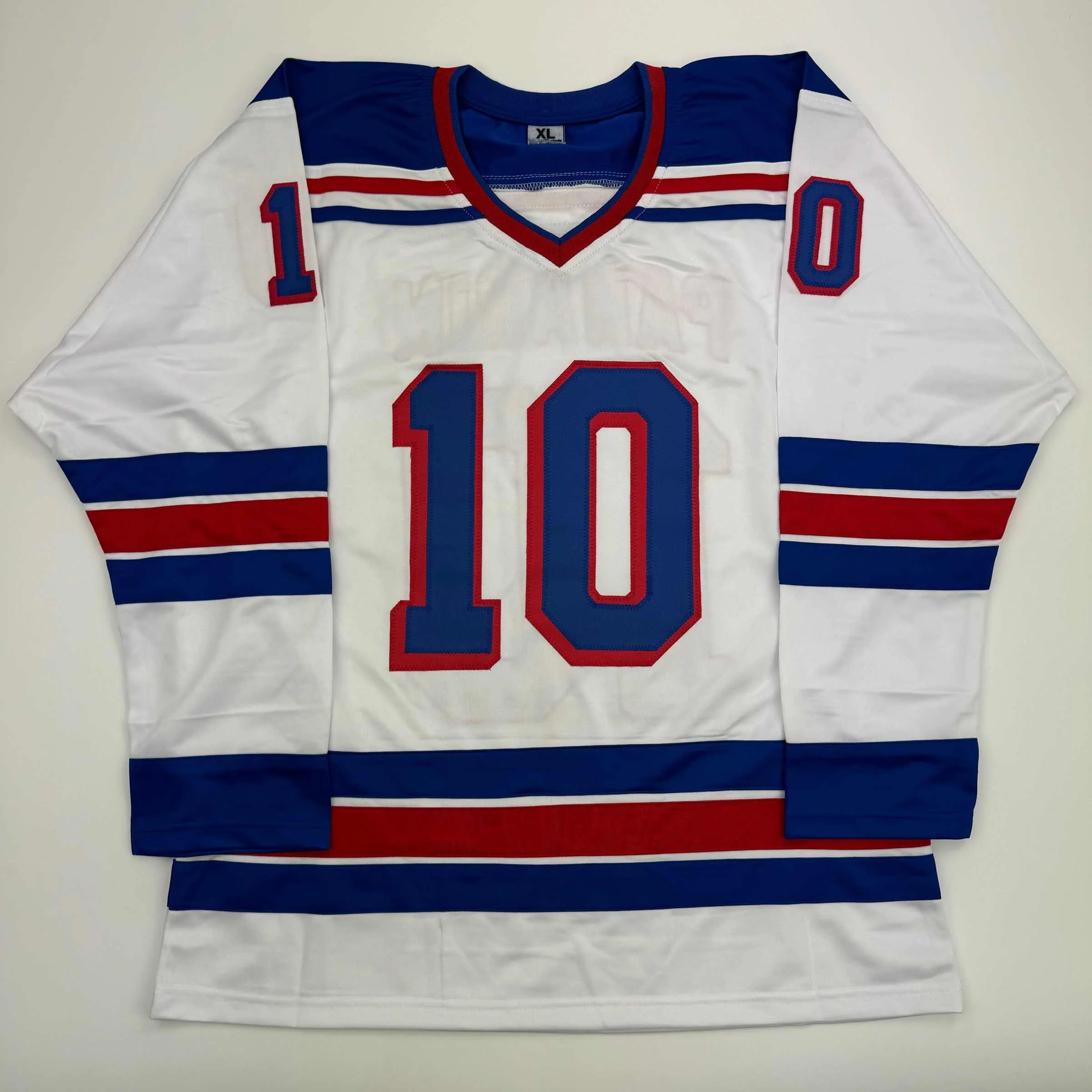 Autographed/Signed Artemi Panarin New York White Hockey Jersey JSA COA - Image 4
