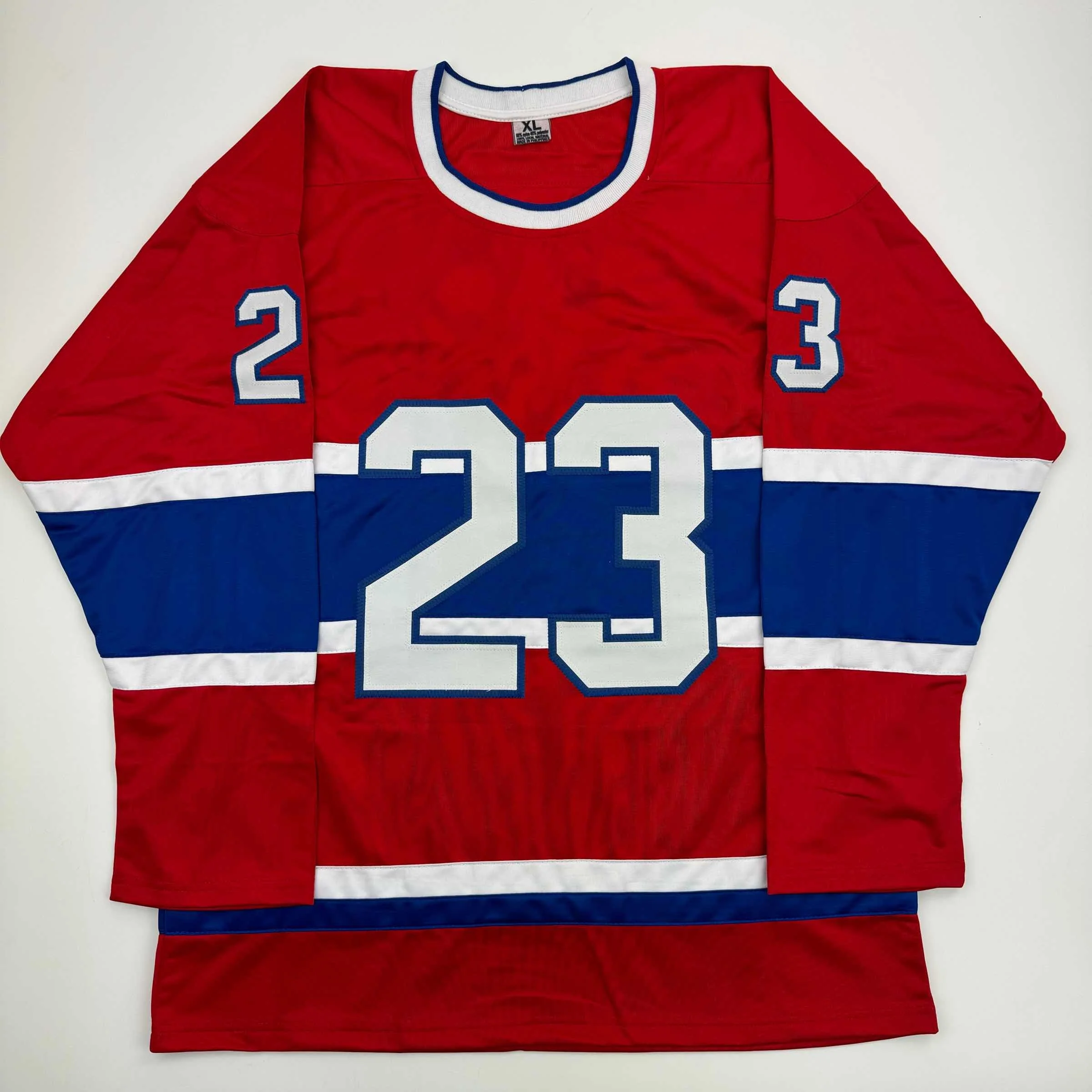Autographed/Signed Bob Gainey HOF 1992 Montreal Red Hockey Jersey JSA COA - Image 4