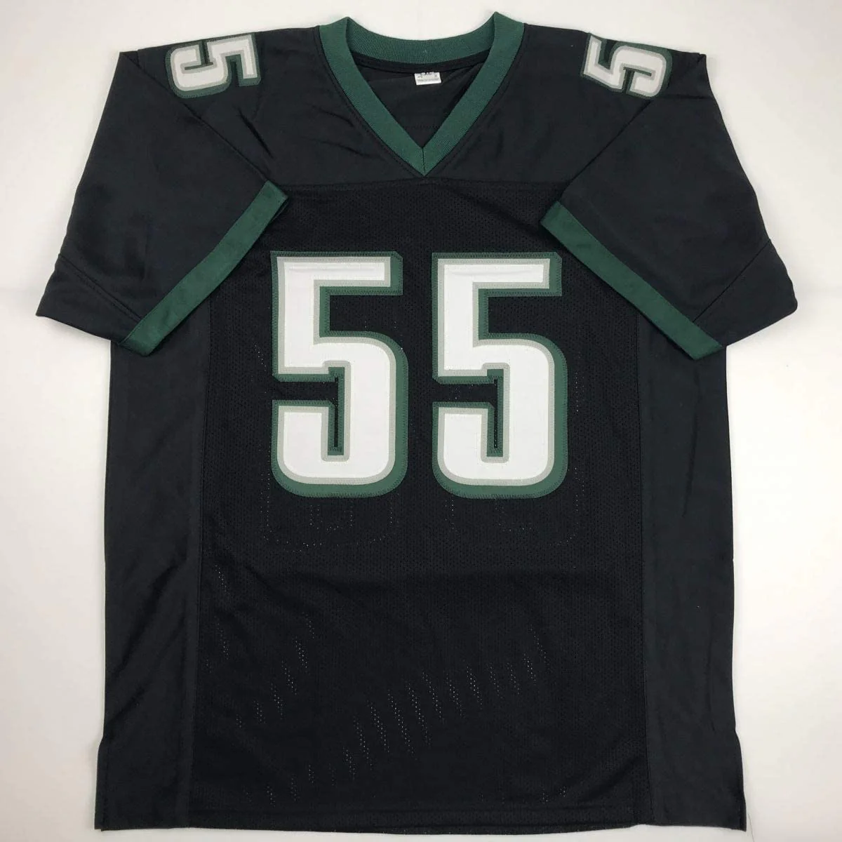 Autographed/Signed Brandon Graham Philadelphia Black Football Jersey JSA COA - Image 4