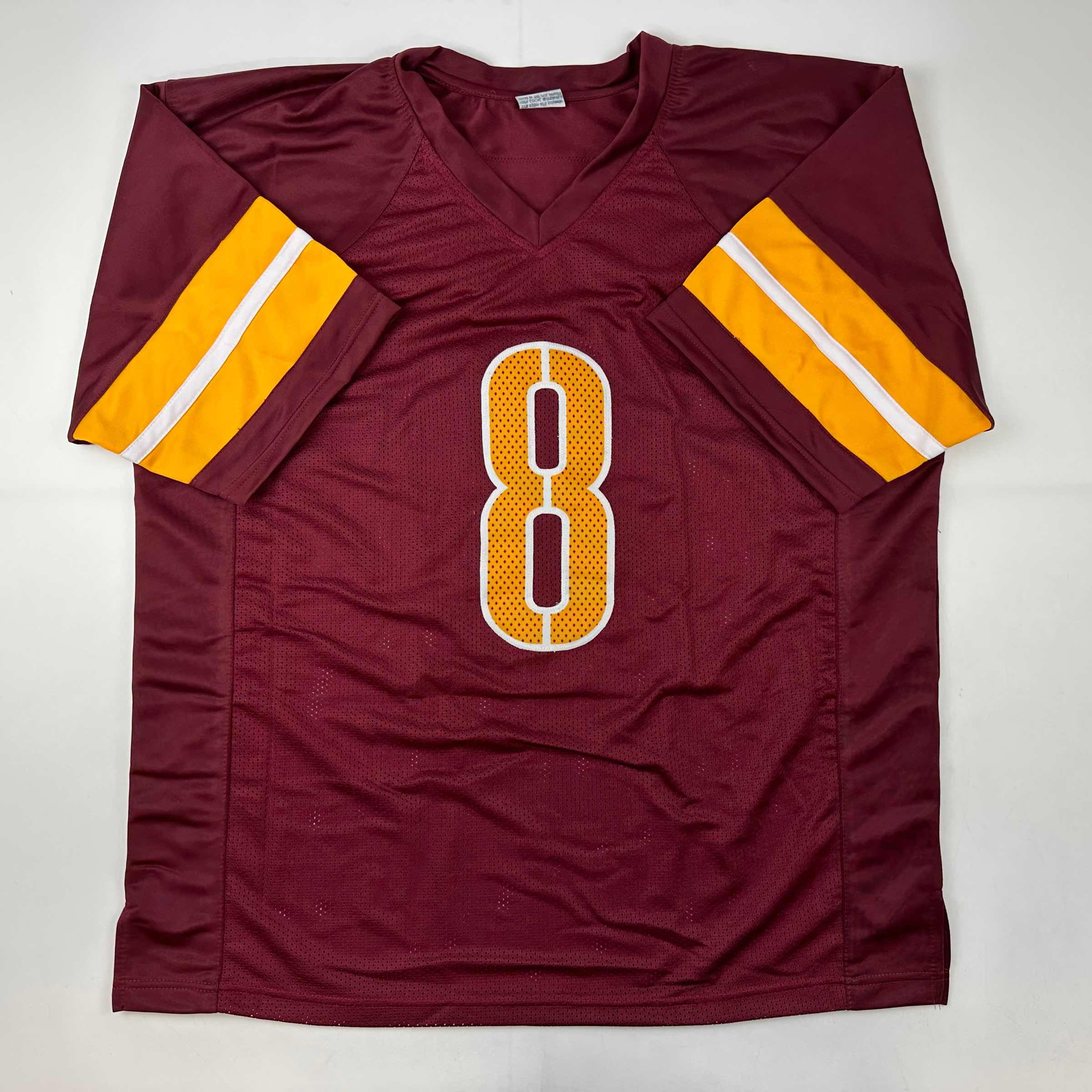 Autographed/Signed Brian Robinson Jr. Washington Burgundy Football Jersey PSA/DNA COA - Image 4