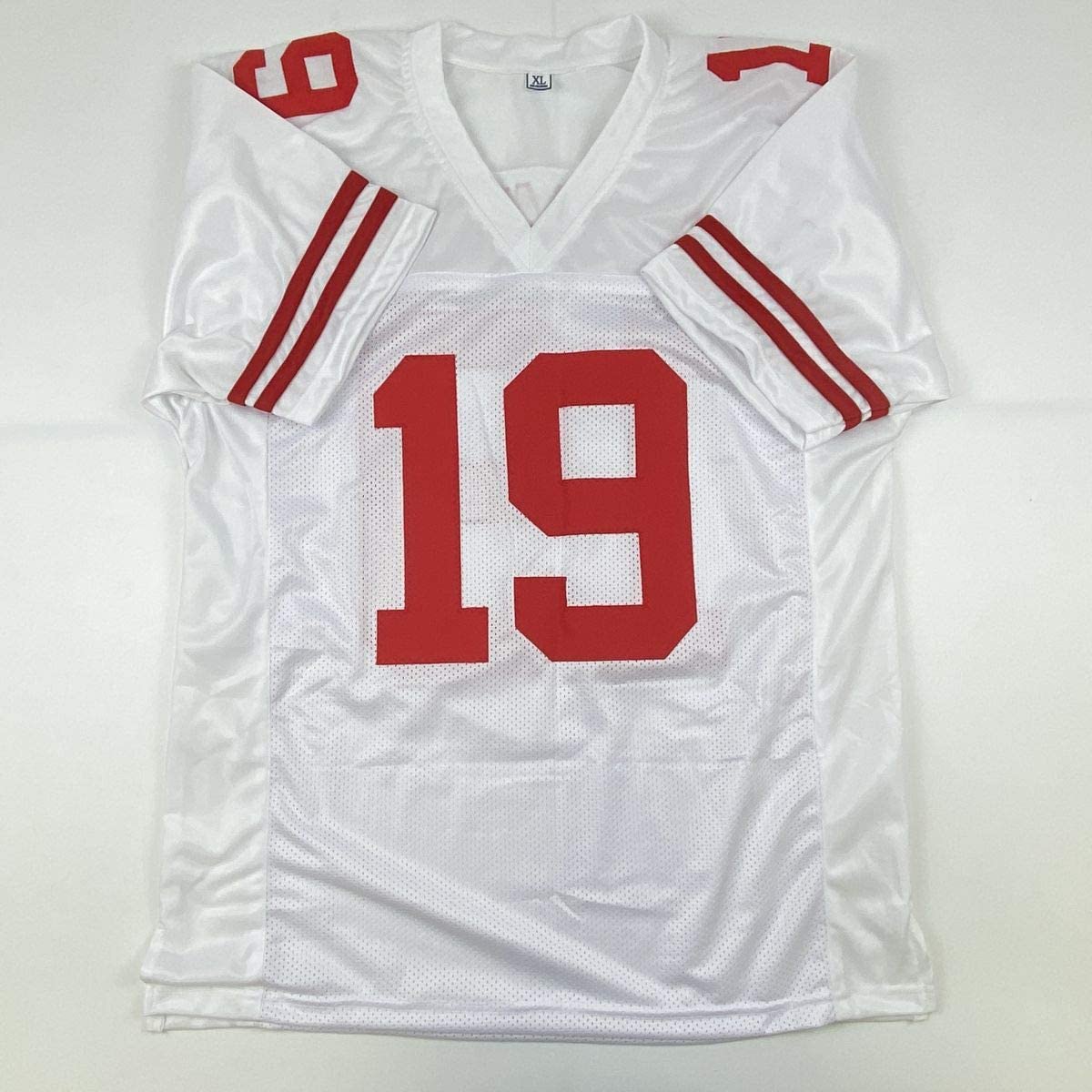 Autographed/Signed Deebo Samuel San Francisco White Football Jersey JSA COA - Image 4