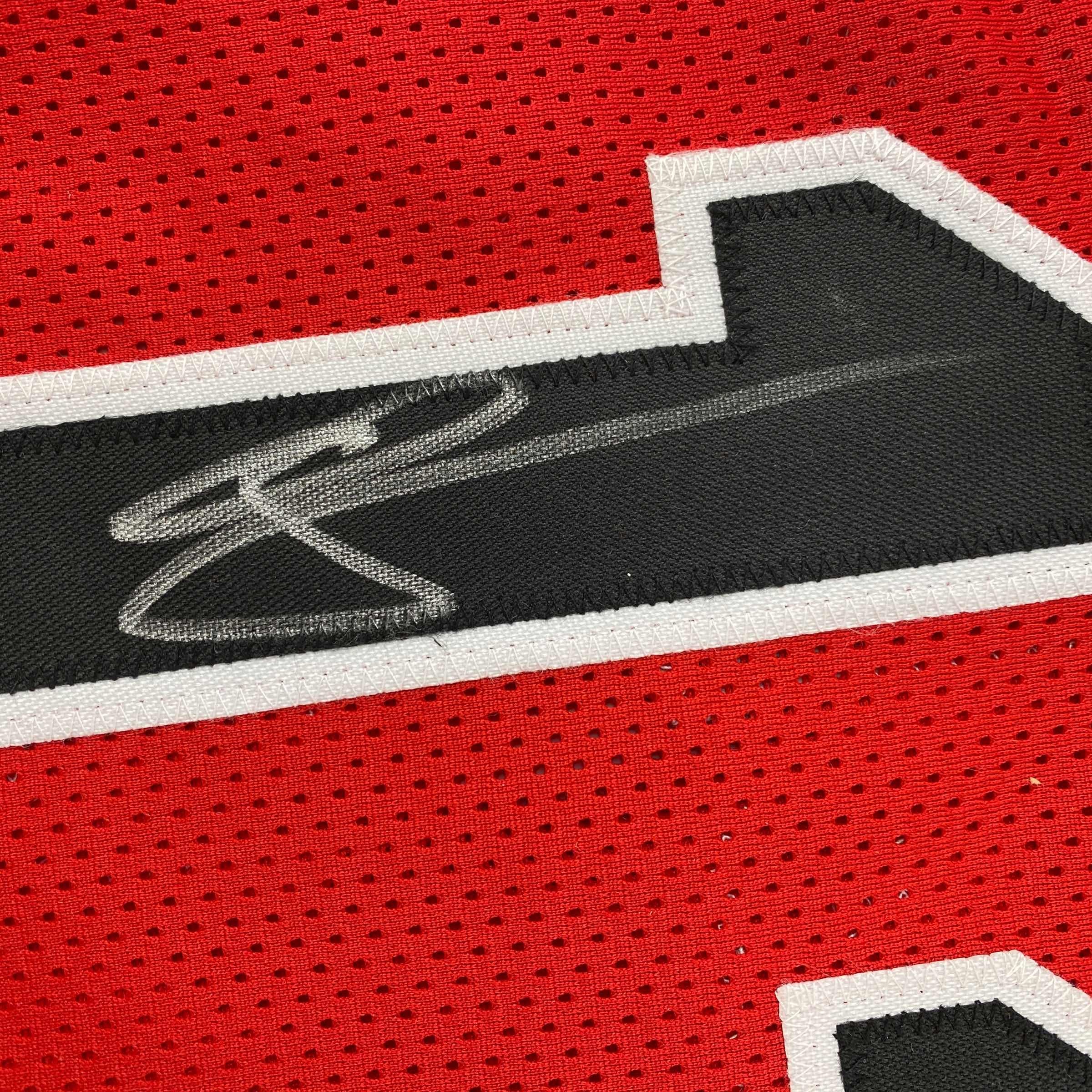 Autographed/Signed DeMar DeRozan Chicago Red Basketball Jersey Beckett BAS COA - Image 3
