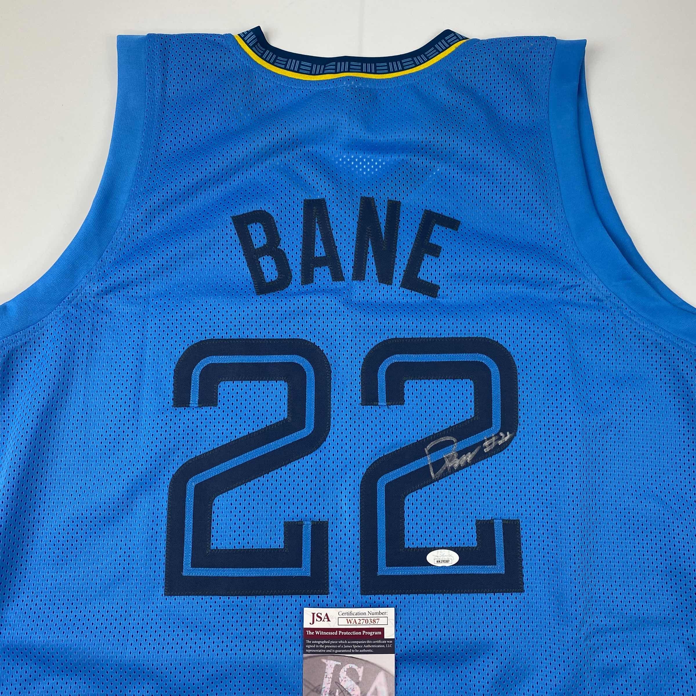 Autographed/Signed Desmond Bane Memphis Light Blue Basketball Jersey JSA COA - Image 2