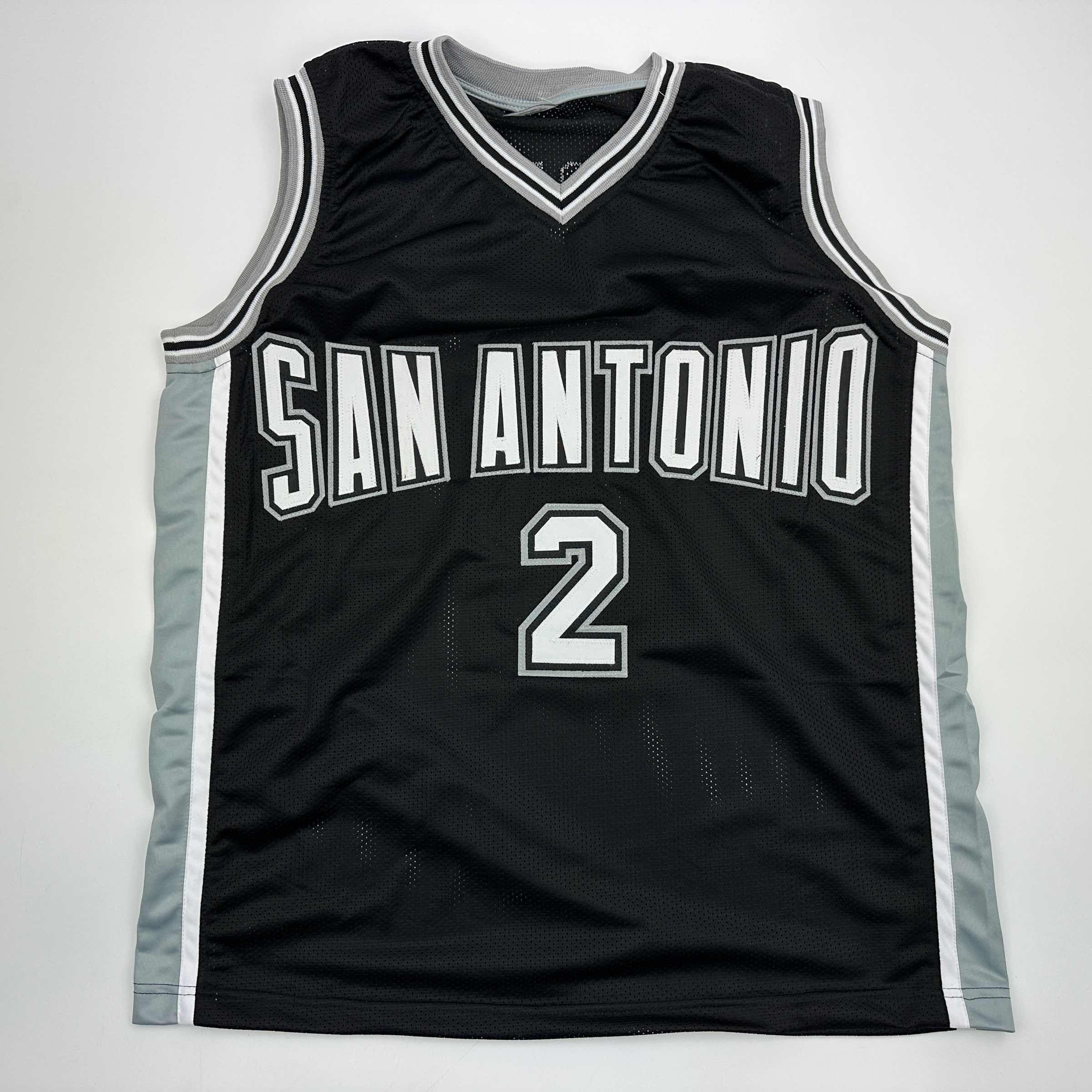 Autographed/Signed Dylan Harper San Antonio Black Basketball Jersey JSA COA - Image 4