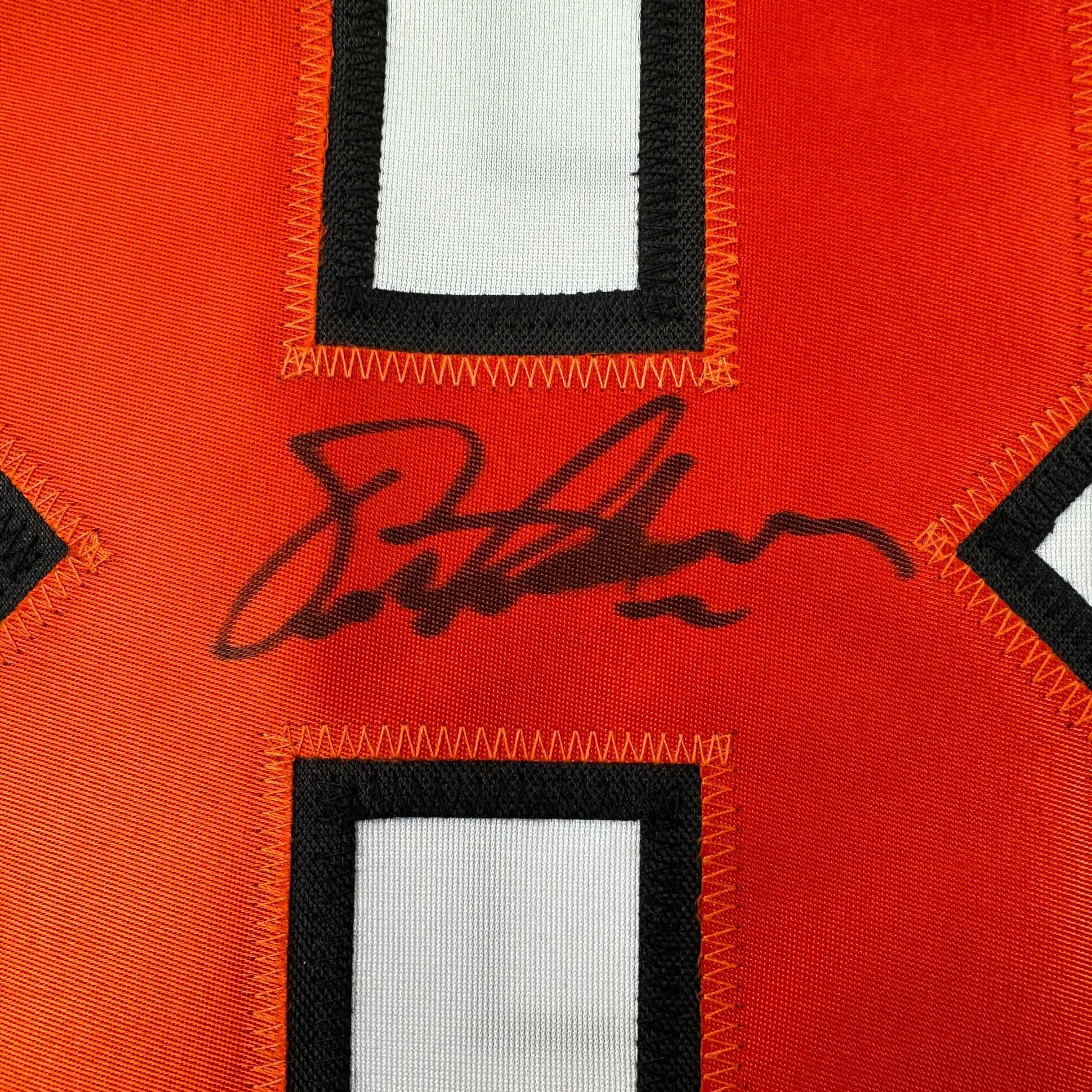 Autographed/Signed Eric Lindros Philadelphia White Hockey Jersey JSA COA - Image 3