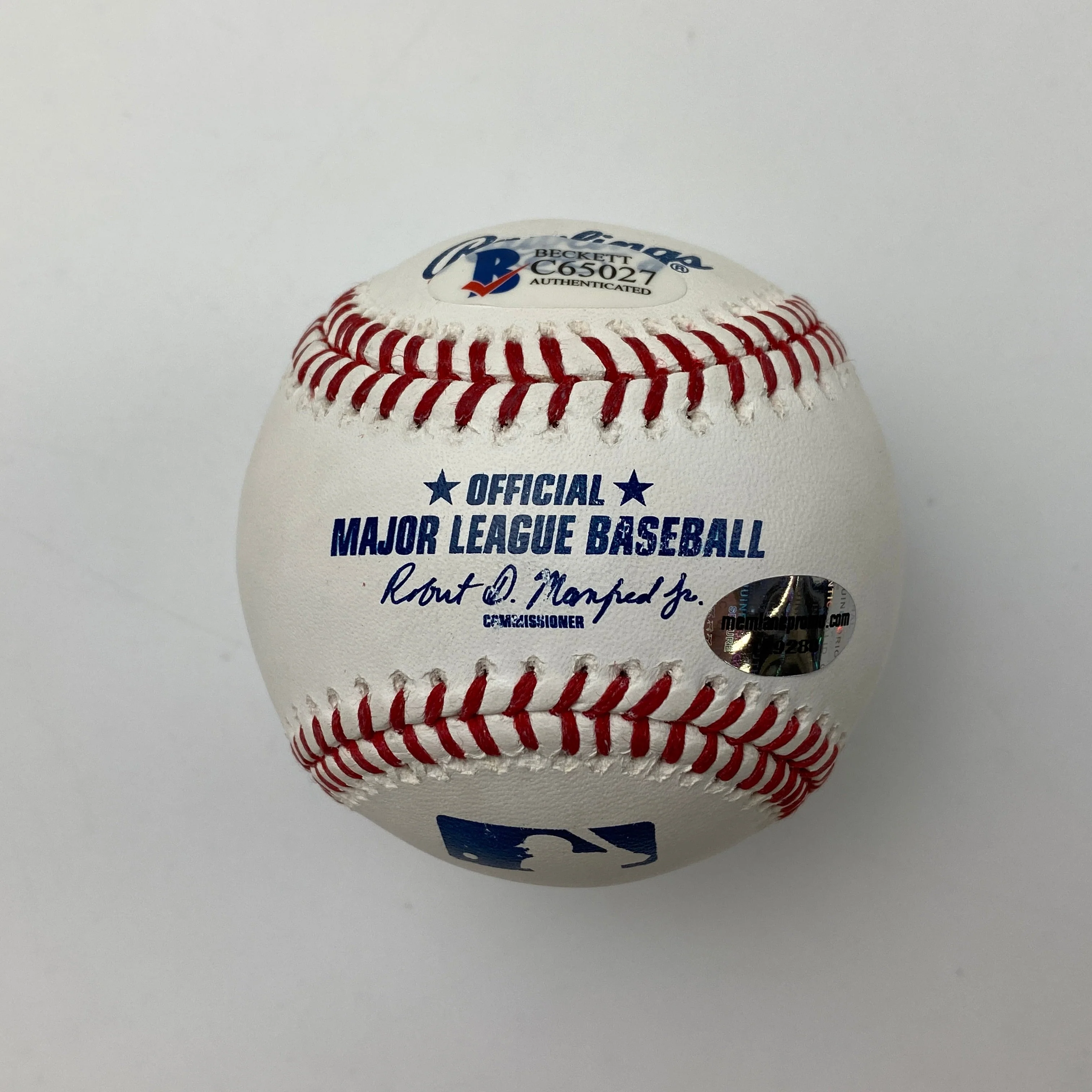 Autographed/Signed Felix Hernandez Rawlings Official Major League Baseball ROML Beckett BAS COA Auto - Image 3