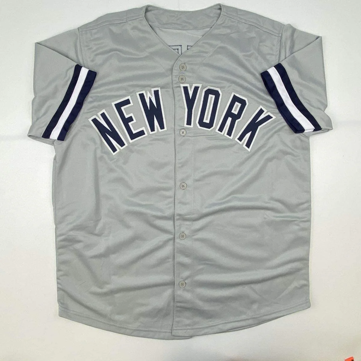 Autographed/Signed Gary Sheffield New York Grey Baseball Jersey PSA/DNA COA - Image 4