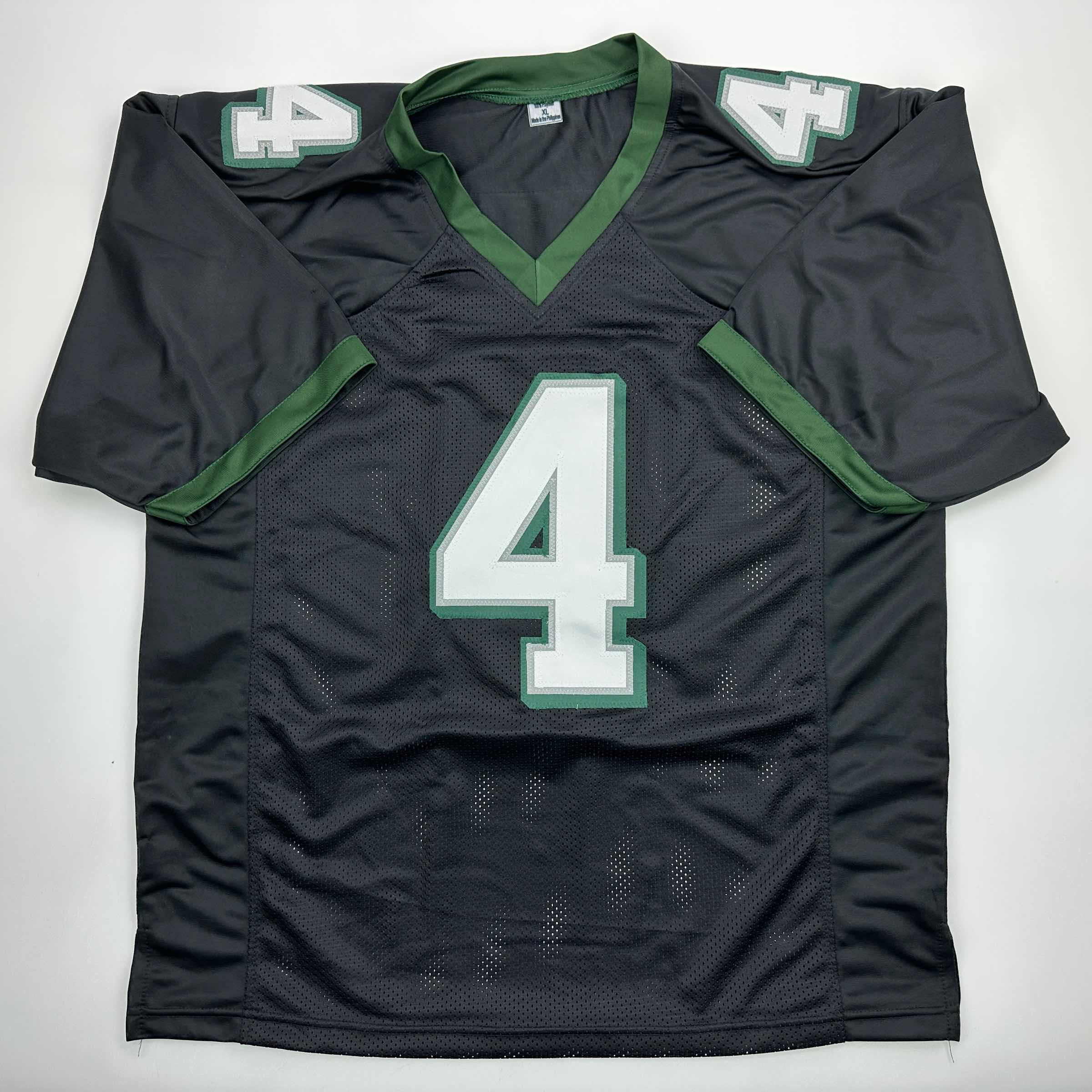 Autographed/Signed Jake Elliott Philadelphia Black Football Jersey PSA/DNA COA - Image 4