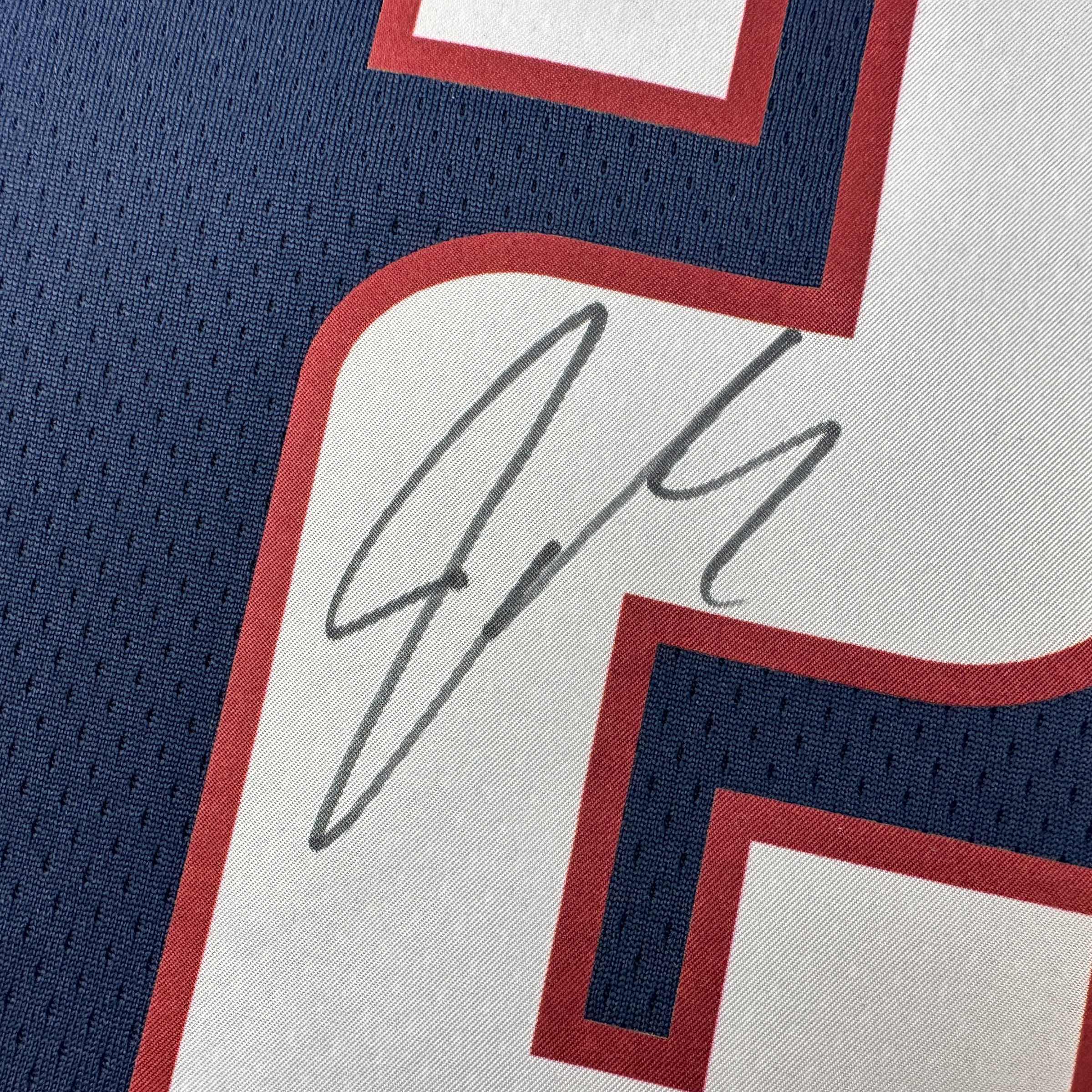 Autographed/Signed Jamal Murray Denver Nuggets Blue Authentic Swingman Basketball Jersey Fanatics COA - Image 3