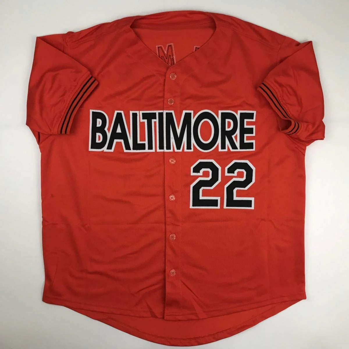 Autographed/Signed Jim Palmer HOF 1990 Baltimore Orange Baseball Jersey JSA COA - Image 4