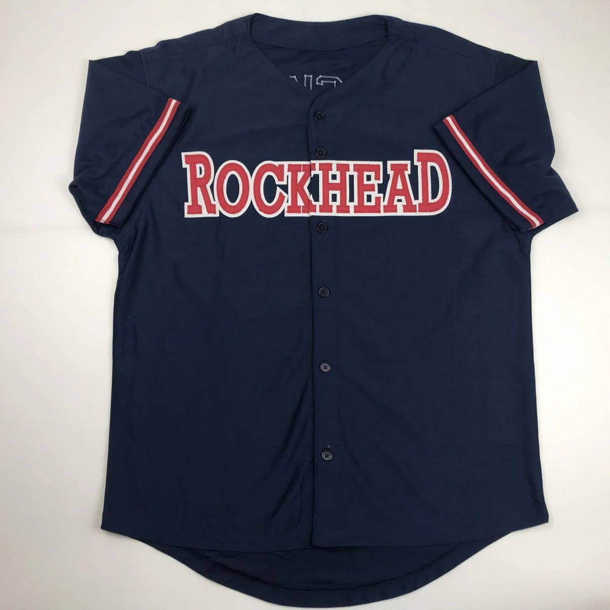 Autographed/Signed John Rocker Atlanta Blue Baseball Jersey PSA/DNA COA - Image 4