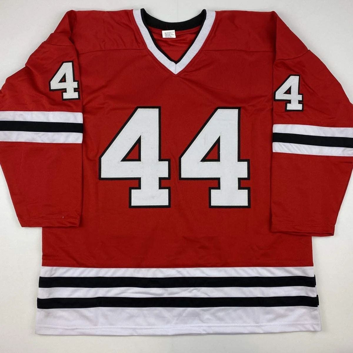 Autographed/Signed Kimmo Timonen Chicago Red Hockey Jersey JSA COA - Image 4