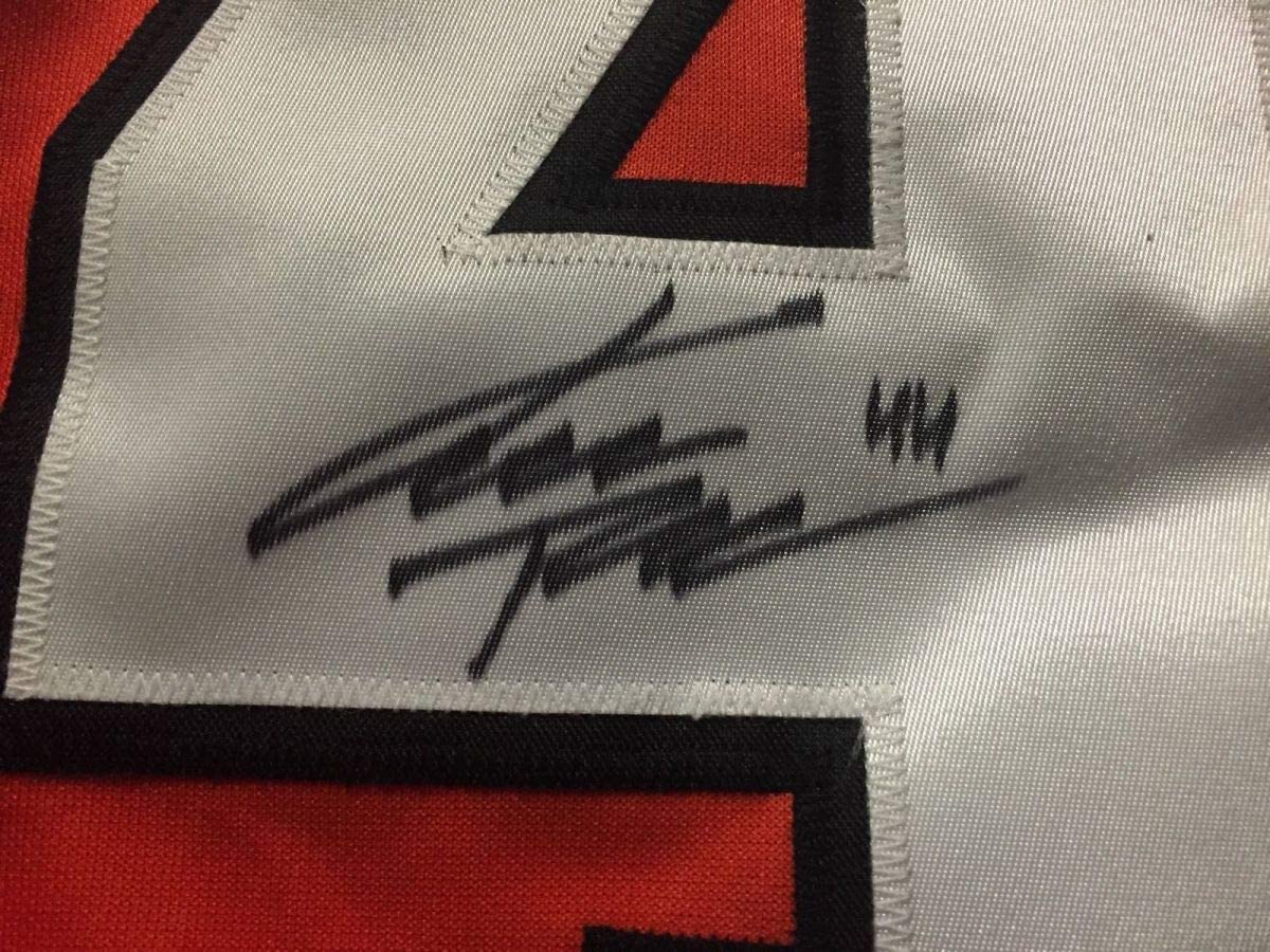 Autographed/Signed Kimmo Timonen Philadelphia Orange Hockey Jersey JSA COA - Image 3