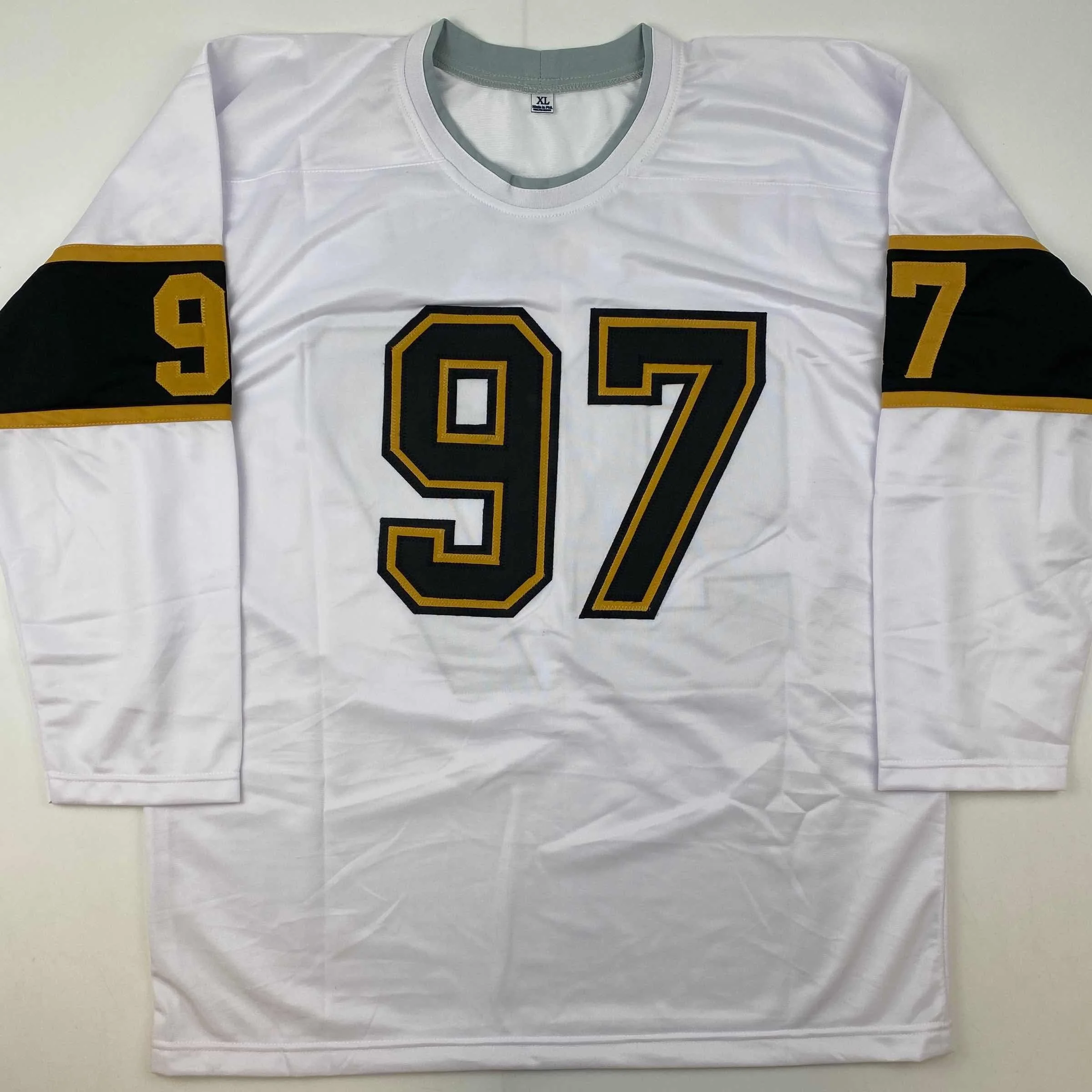 Autographed/Signed Kirill Kaprizov Minnesota White/Gold Hockey Jersey Beckett BAS COA - Image 4