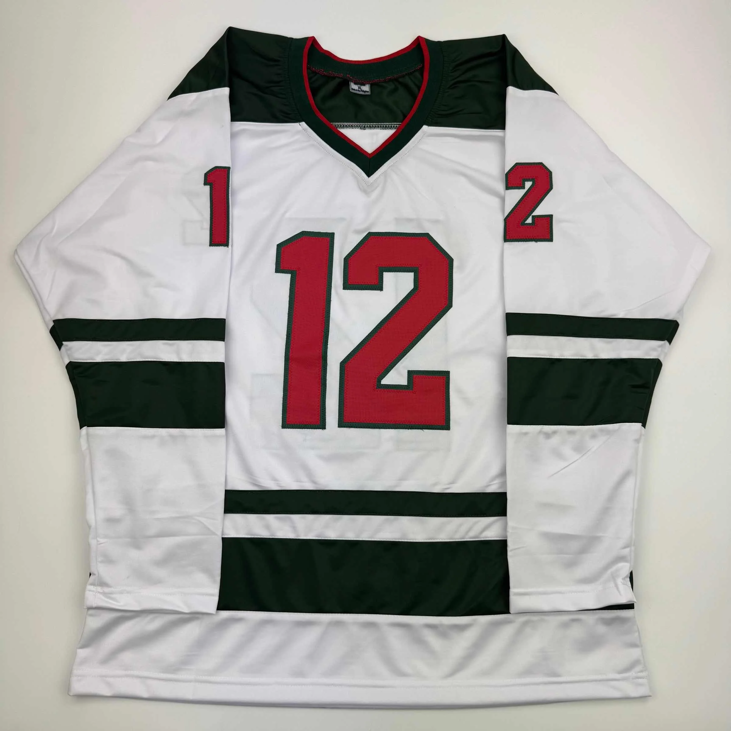 Autographed/Signed Matt Boldy Minnesota White Hockey Jersey Beckett BAS COA - Image 4