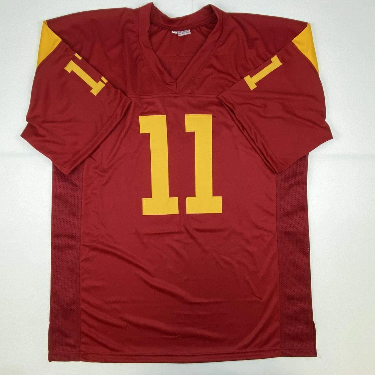 Autographed/Signed Matt Leinart USC Southen Cal Red College Football Jersey JSA COA - Image 4