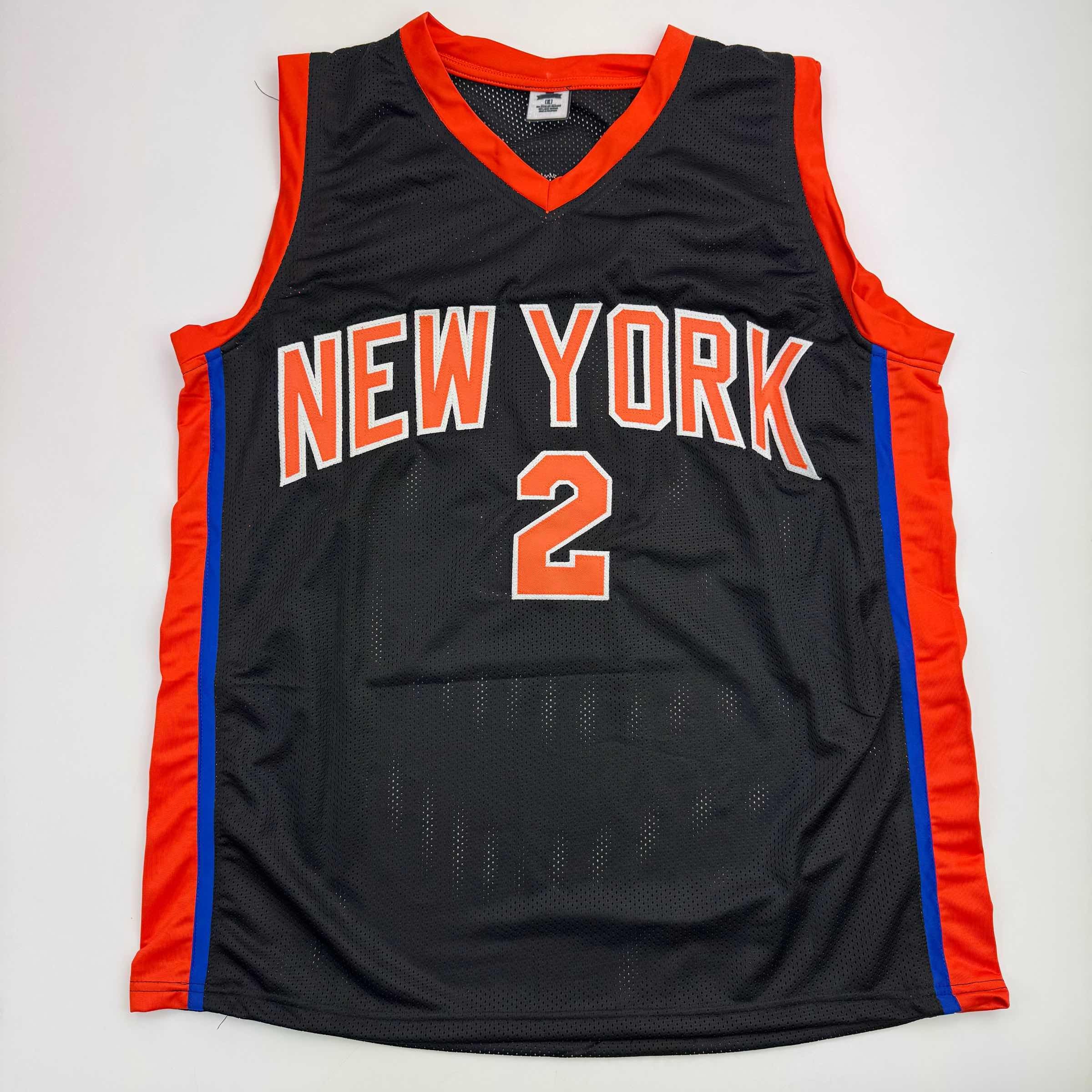 Autographed/Signed Miles Deuce McBride New York Black Basketball Jersey JSA COA - Image 4