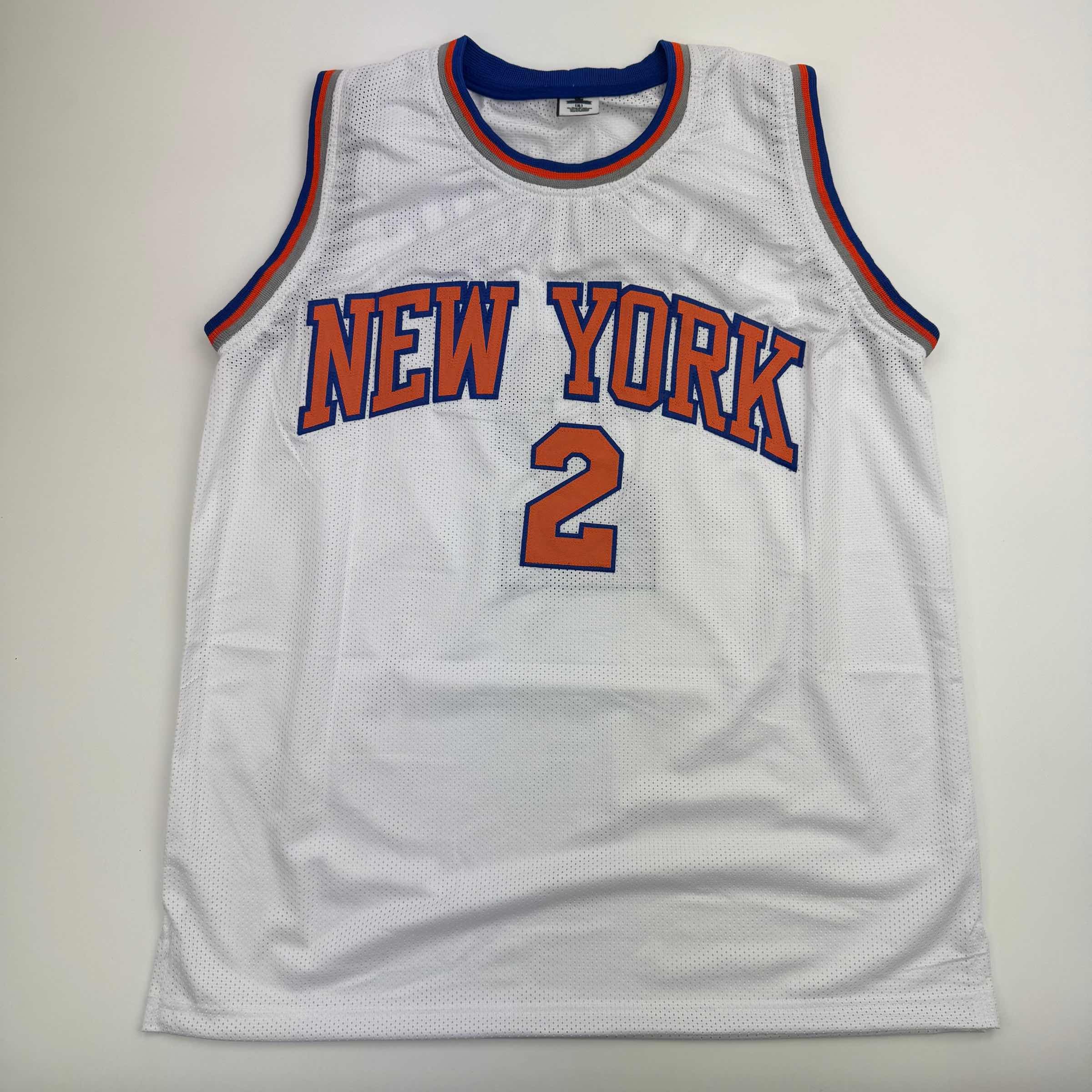 Autographed/Signed Miles Deuce McBride New York White Basketball Jersey JSA COA - Image 4