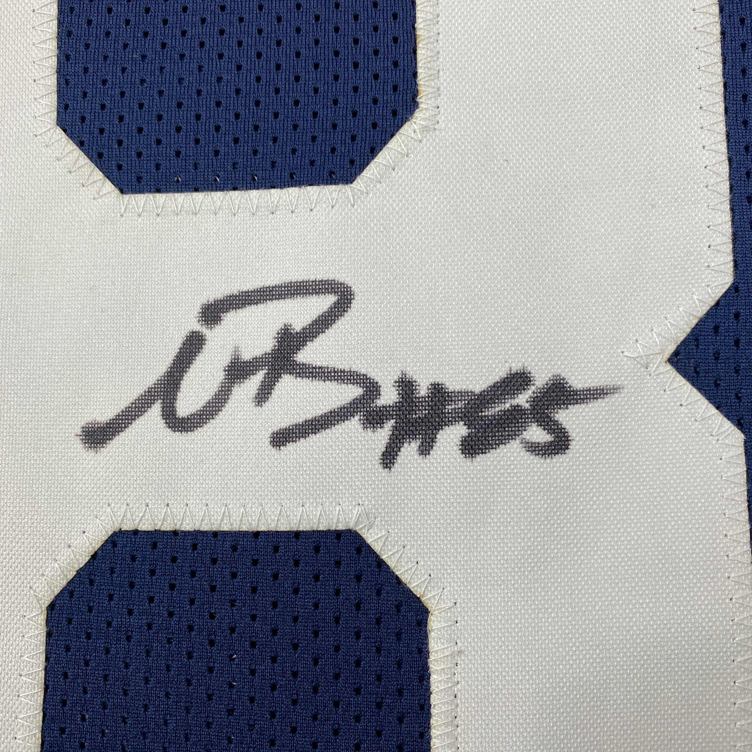 Autographed/Signed Noah Brown Dallas Thanksgiving Day Football Jersey JSA COA - Image 3