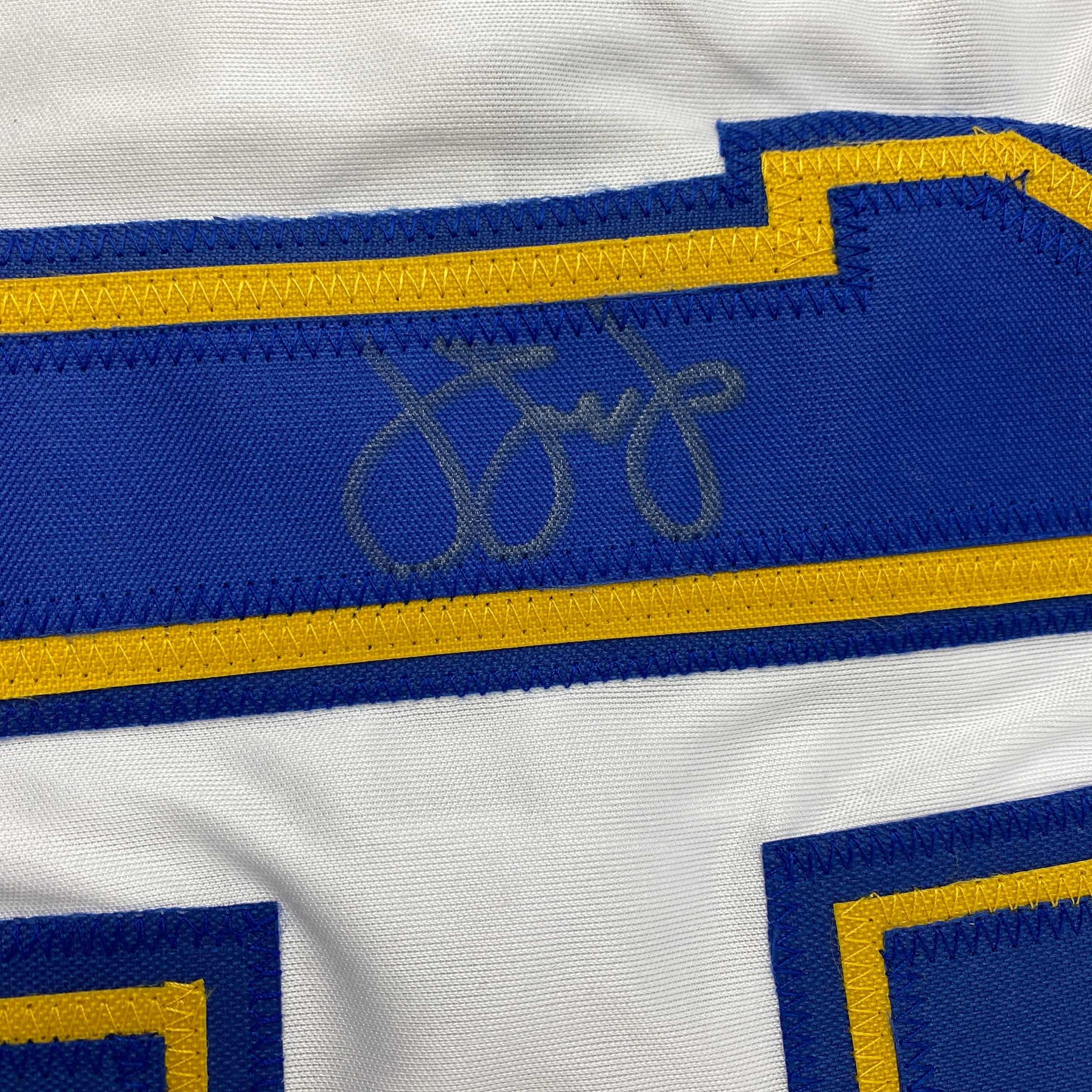 Autographed/Signed Omar Vizquel Seattle White Baseball Jersey JSA COA - Image 3