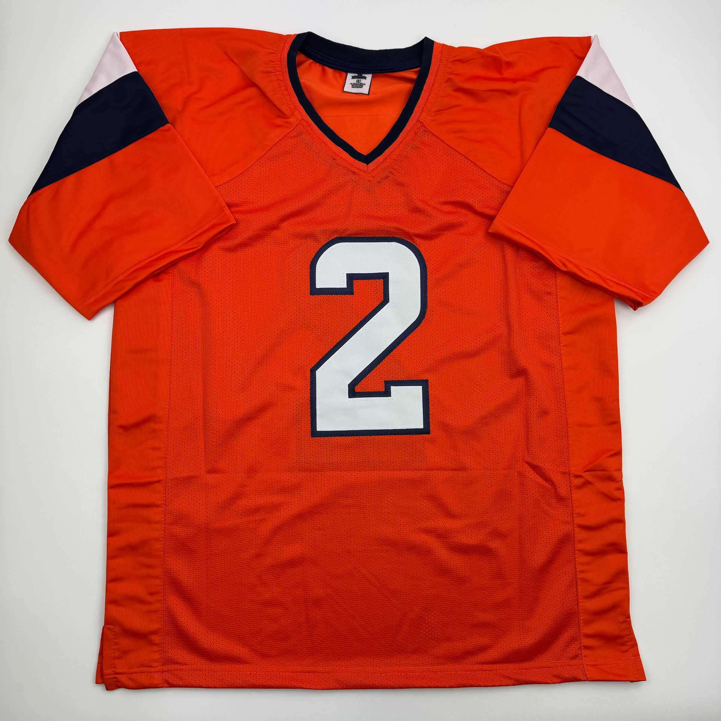 Autographed/Signed Patrick Surtain II Denver Orange Football Jersey JSA COA #2 - Image 4