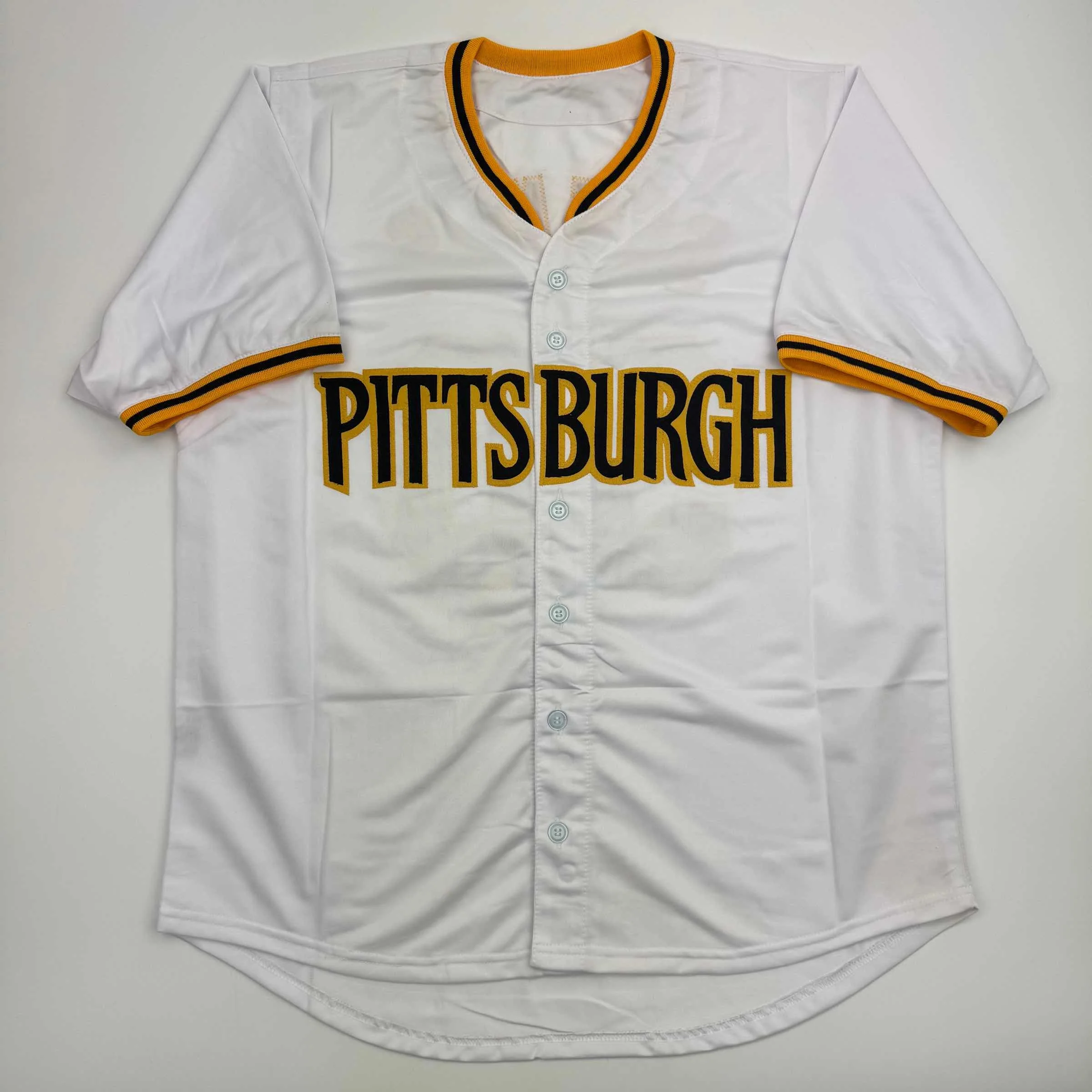 Autographed/Signed Paul Skenes Pittsburgh White Baseball Jersey JSA COA - Image 4