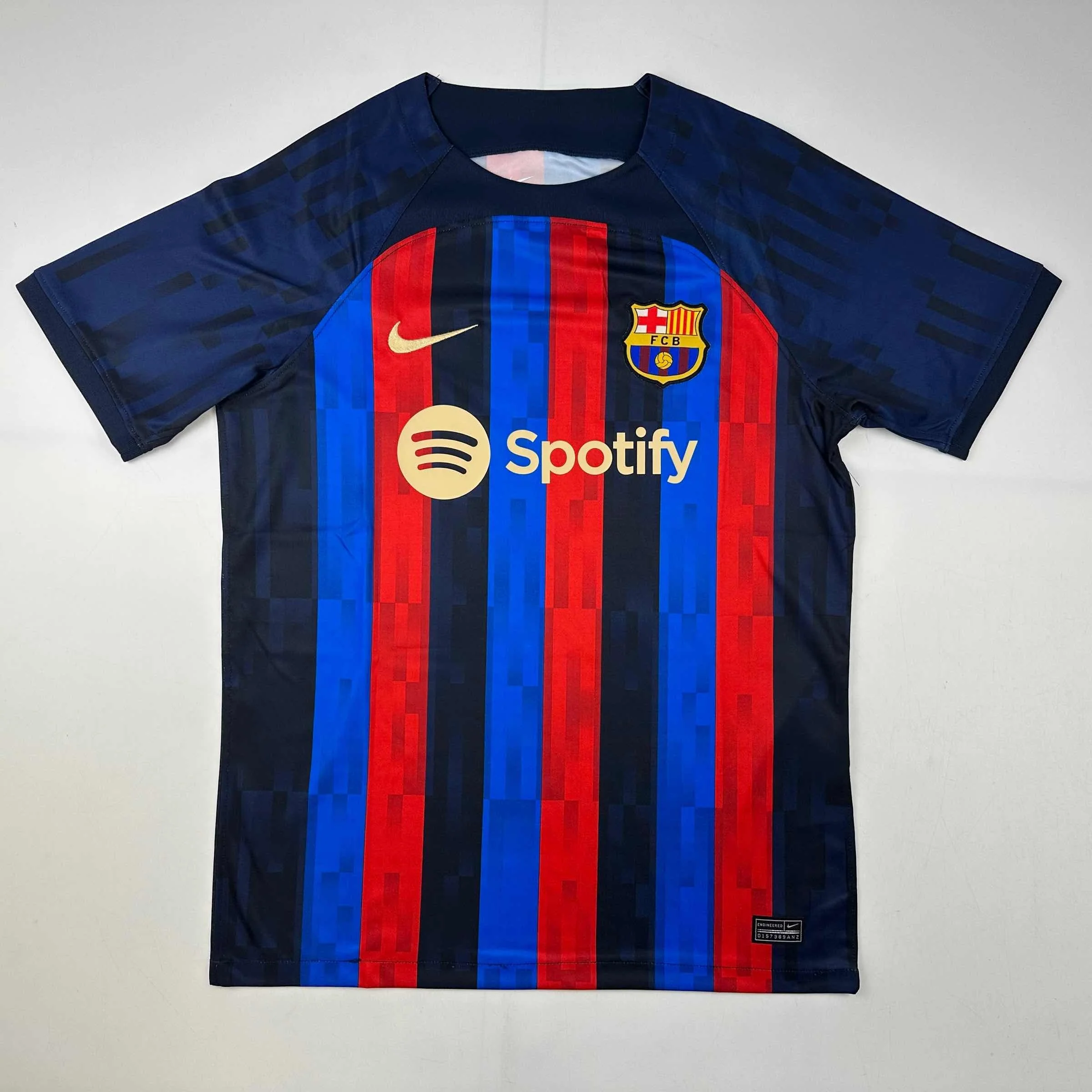 Autographed/Signed Raphinha Raphael Belloli FC Barcelona Blue Soccer Jersey Beckett BAS COA - Image 4